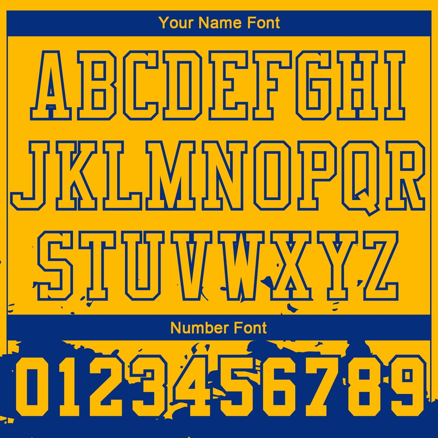 Custom Gold Royal Color Splash Round Neck Sublimation Basketball Uniform Jersey view 4