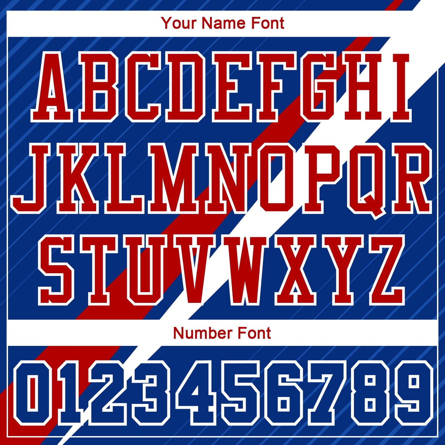 Custom Royal White-Red Diagonal Lines Round Neck Sublimation Basketball Uniform Jersey view 4