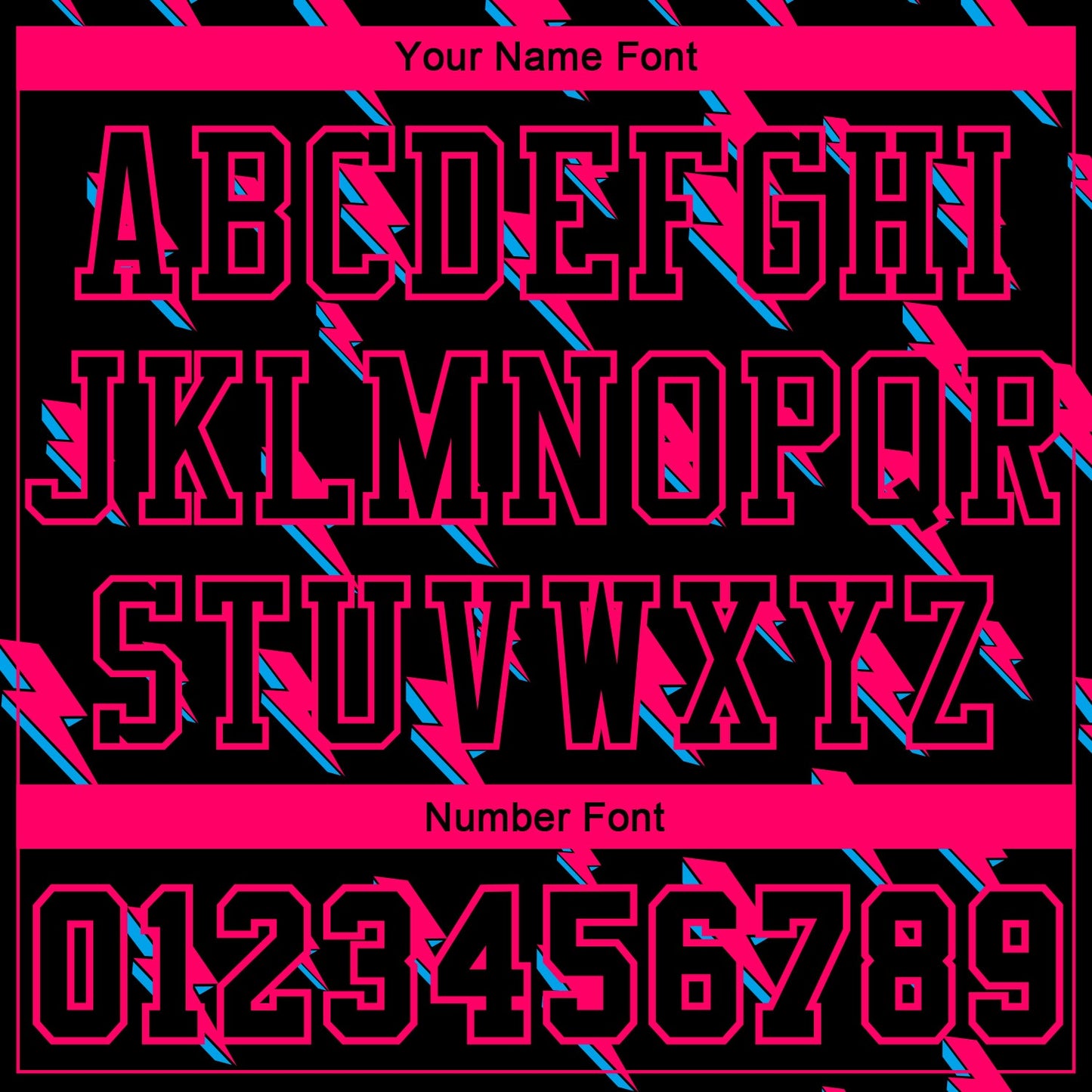 Custom Black Pink Lightning Shapes Round Neck Sublimation Basketball Uniform Jersey view 4