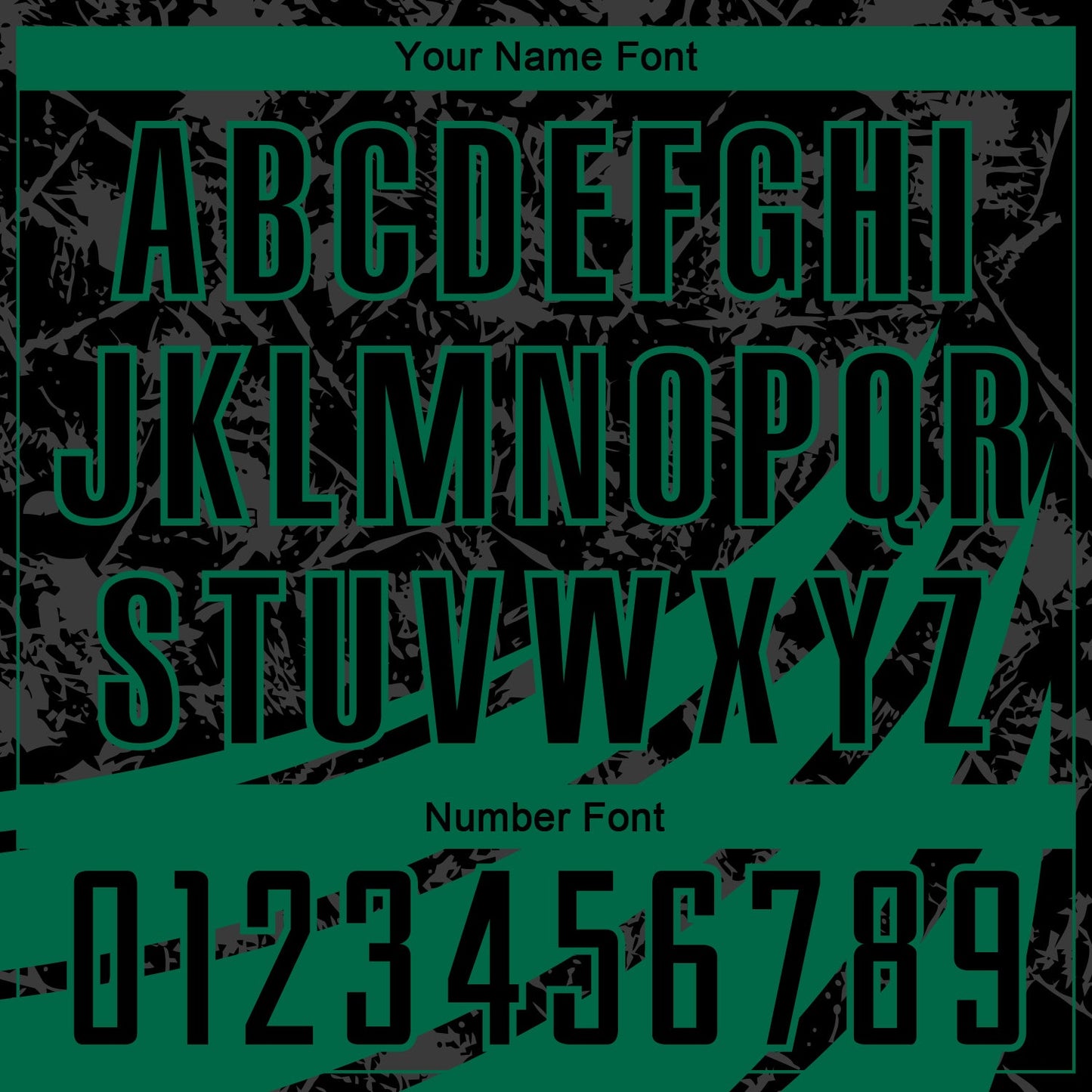 Custom Black Kelly Green Wind Shapes Round Neck Sublimation Basketball Uniform Jersey view 4