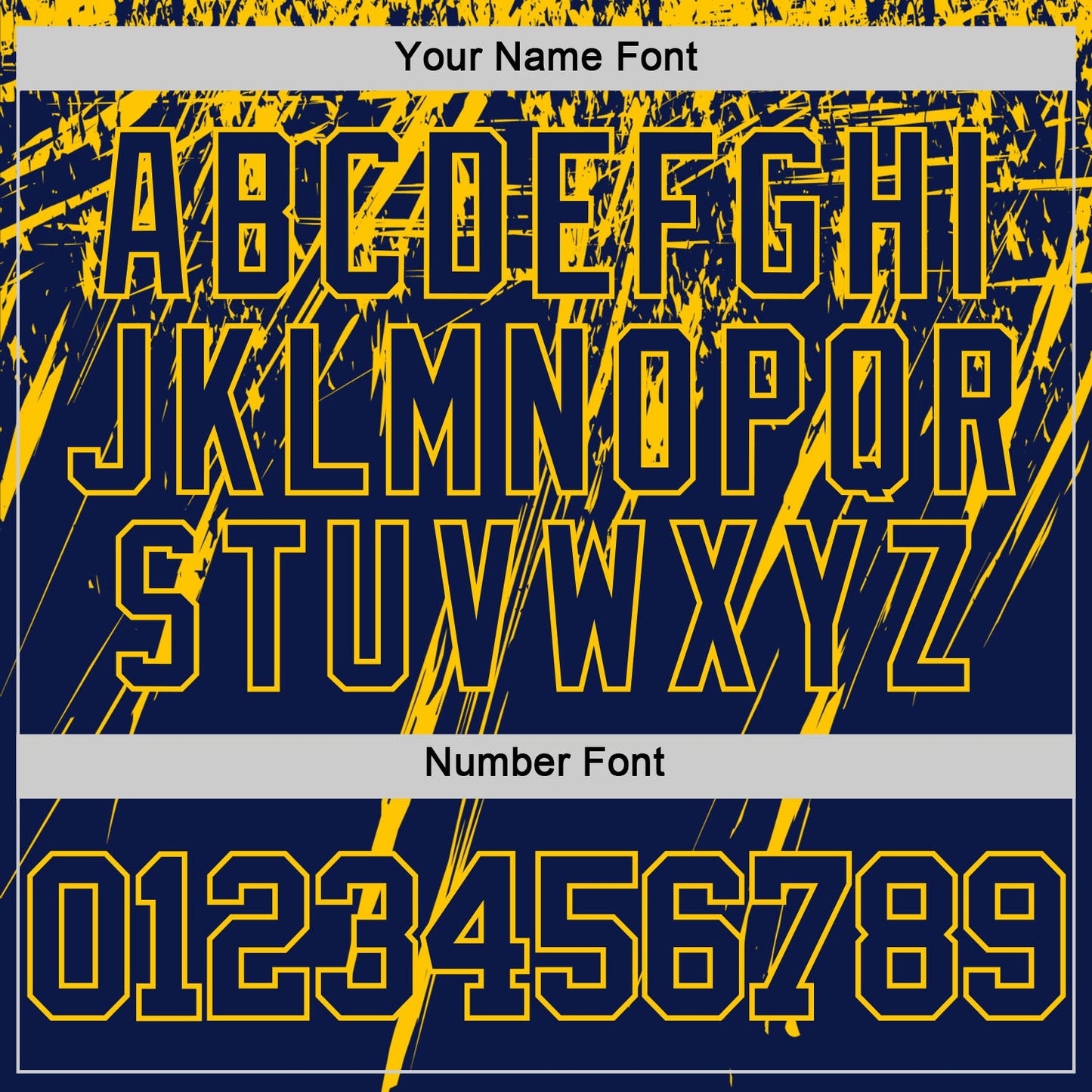 Custom Navy Yellow Splash Round Neck Sublimation Basketball Set Jersey view 5