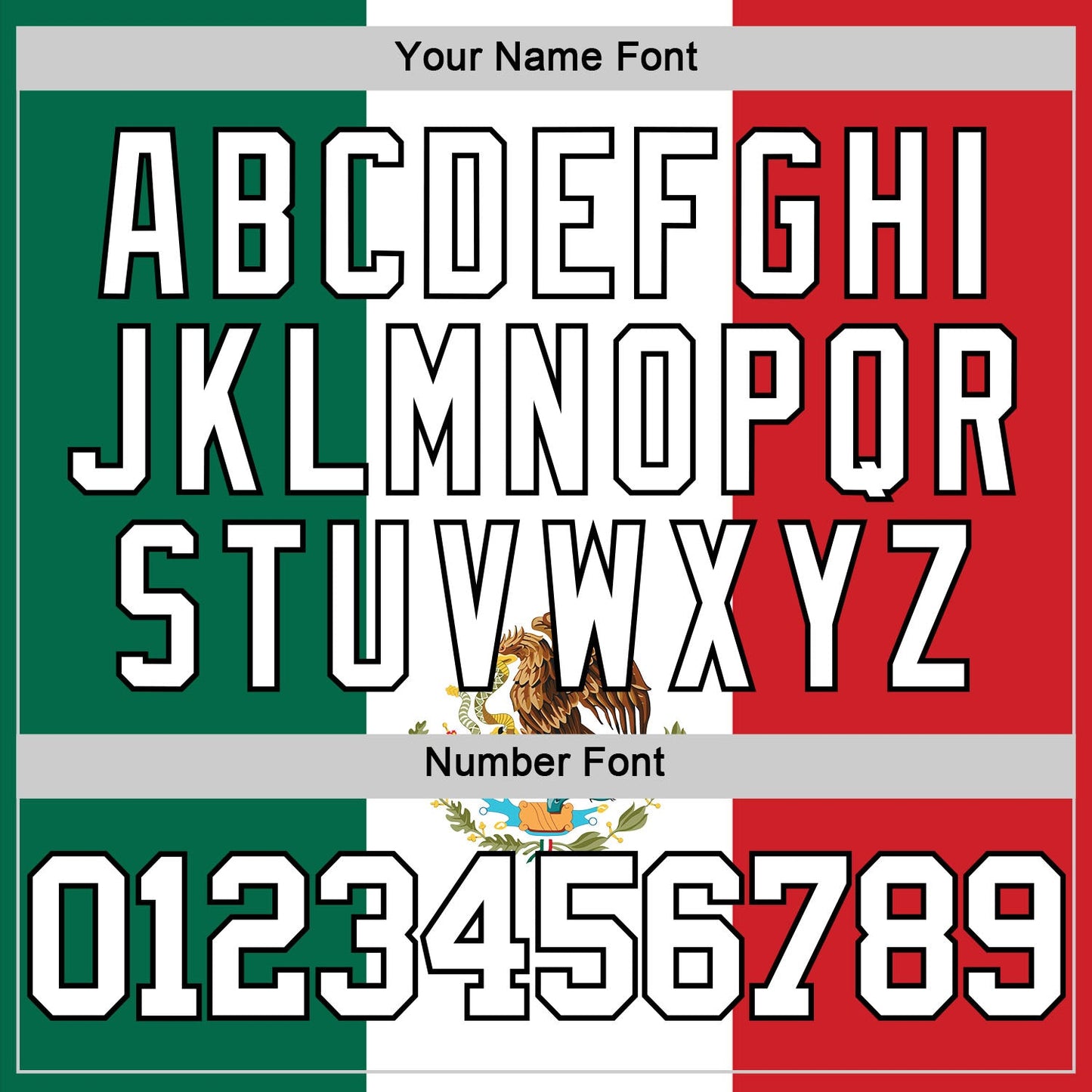 Custom Kelly Green White Red-Black Mexican Flag Round Neck Sublimation Basketball Set Jersey view 5