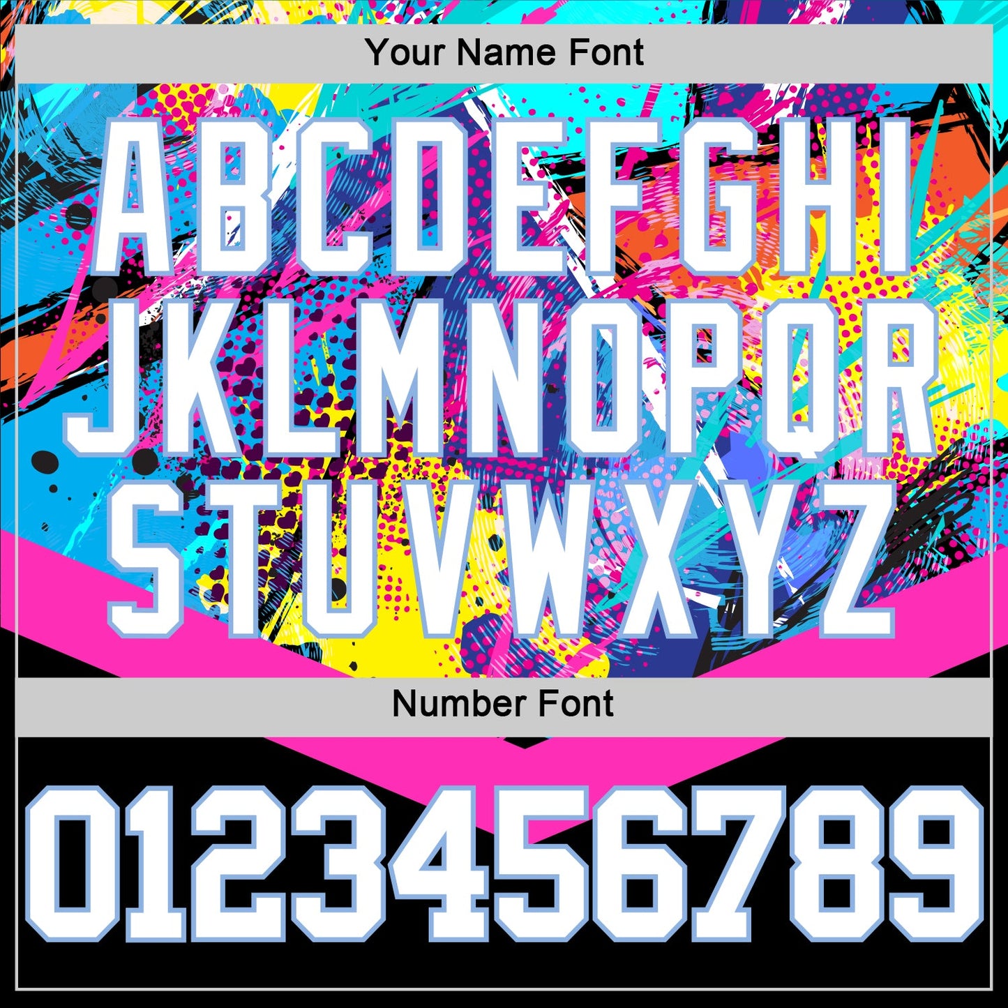 Custom Black White Pink-Light Blue Splash Round Neck Sublimation Basketball Set Jersey view 5