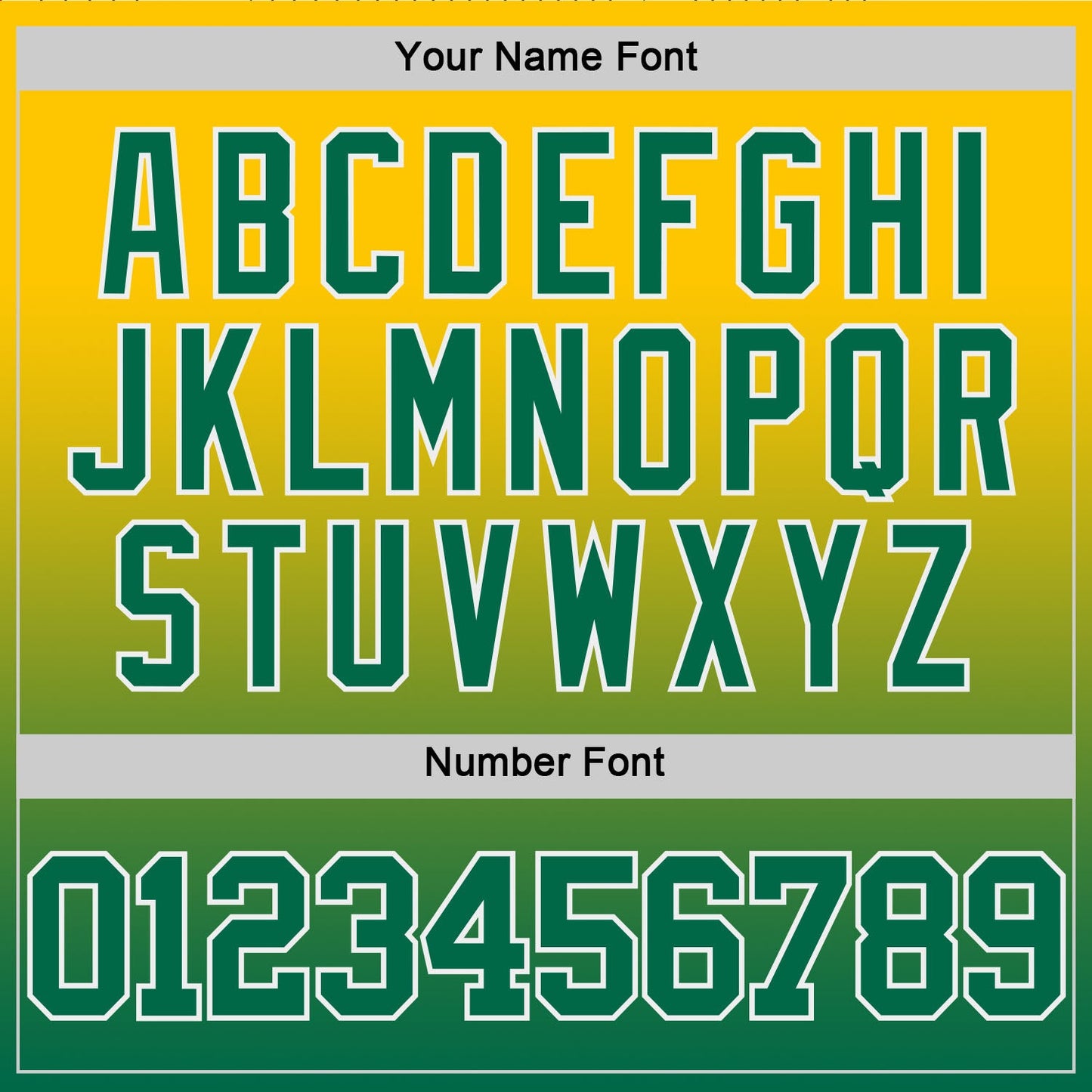 Custom Yellow Kelly Green-White Fade Fashion Round Neck Sublimation Basketball Set Jersey view 5