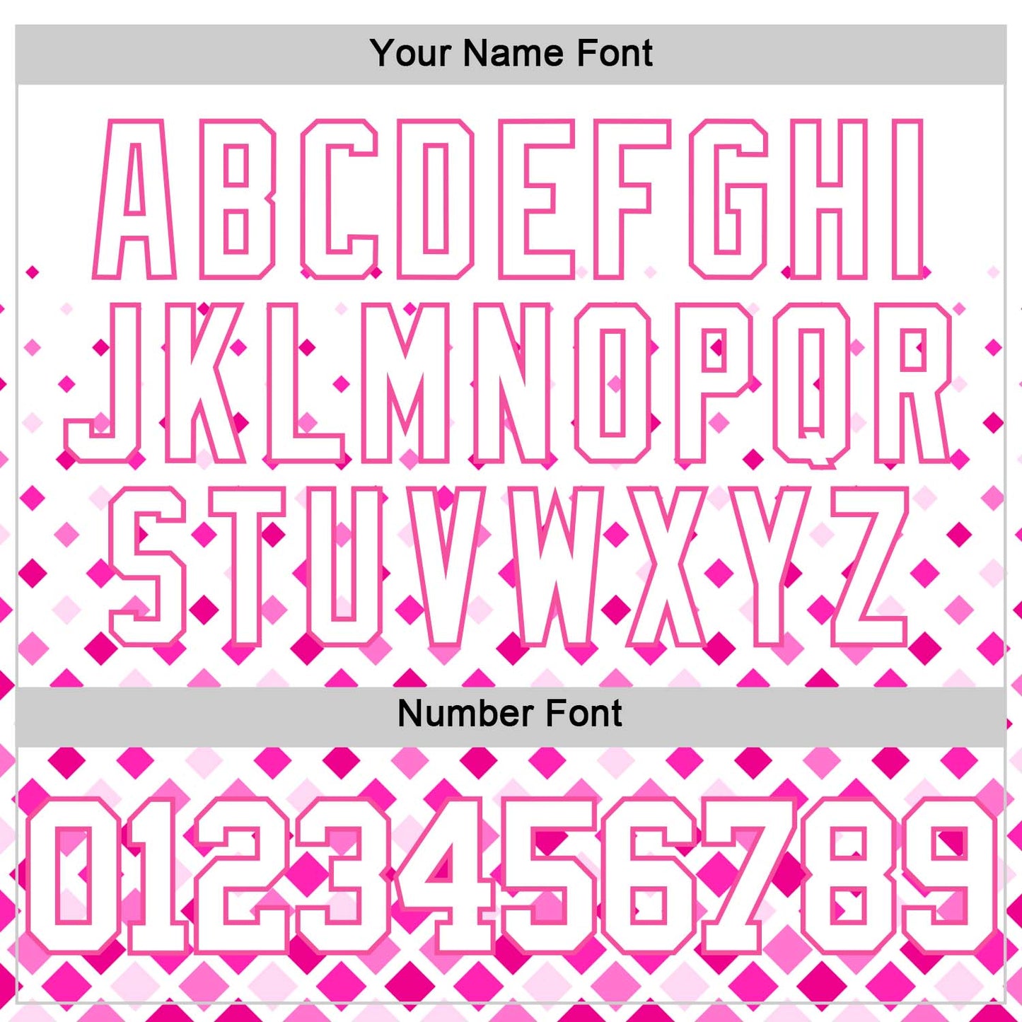Custom White Pink Gradient Square Shapes Round Neck Sublimation Basketball Set Jersey view 5