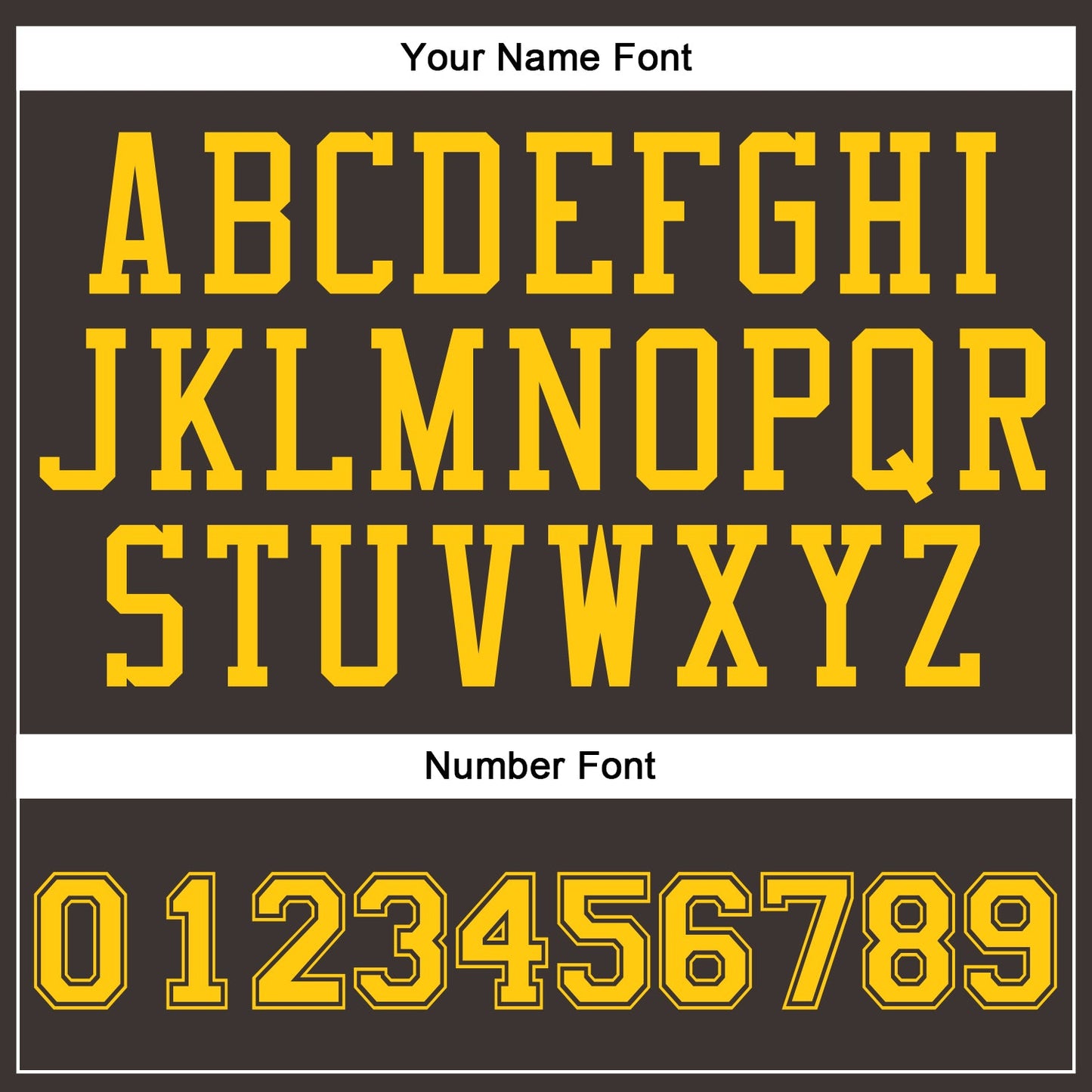 Custom Brown Gold Round Neck Basketball Uniform Jersey view 6