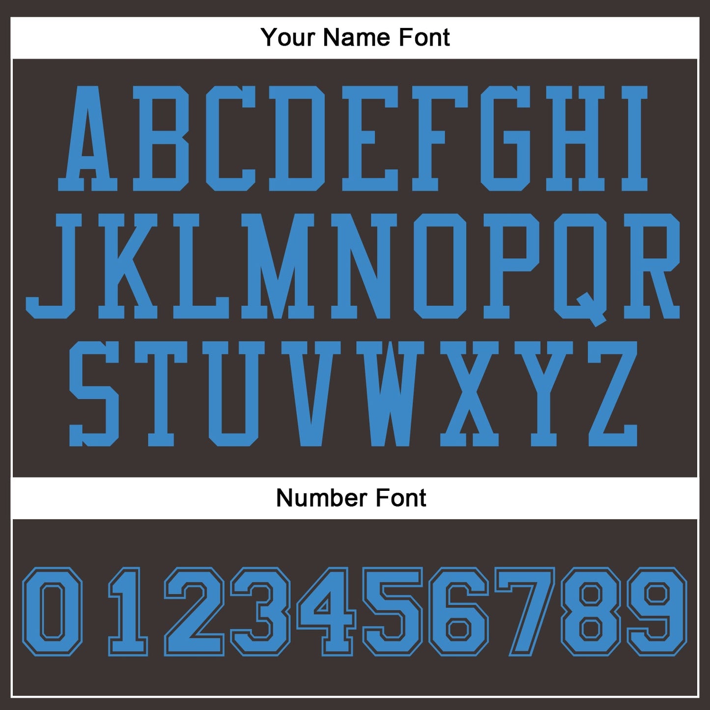 Custom Brown Blue Round Neck Basketball Uniform Jersey view 6