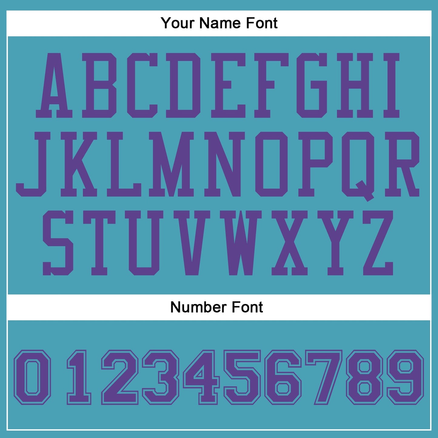 Custom Teal Purple Round Neck Basketball Uniform Jersey view 6