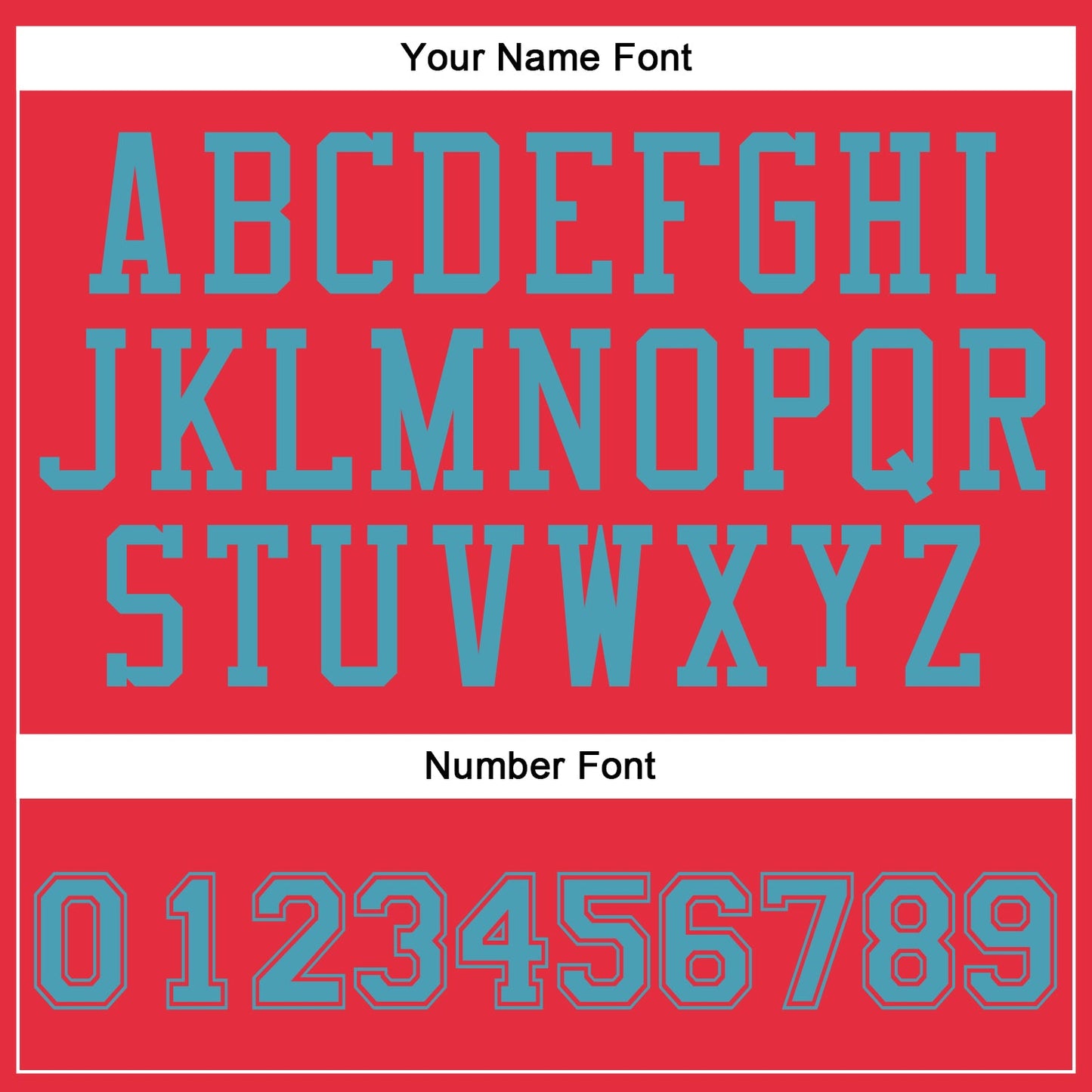 Custom Fire Red Teal Round Neck Basketball Uniform Jersey view 6