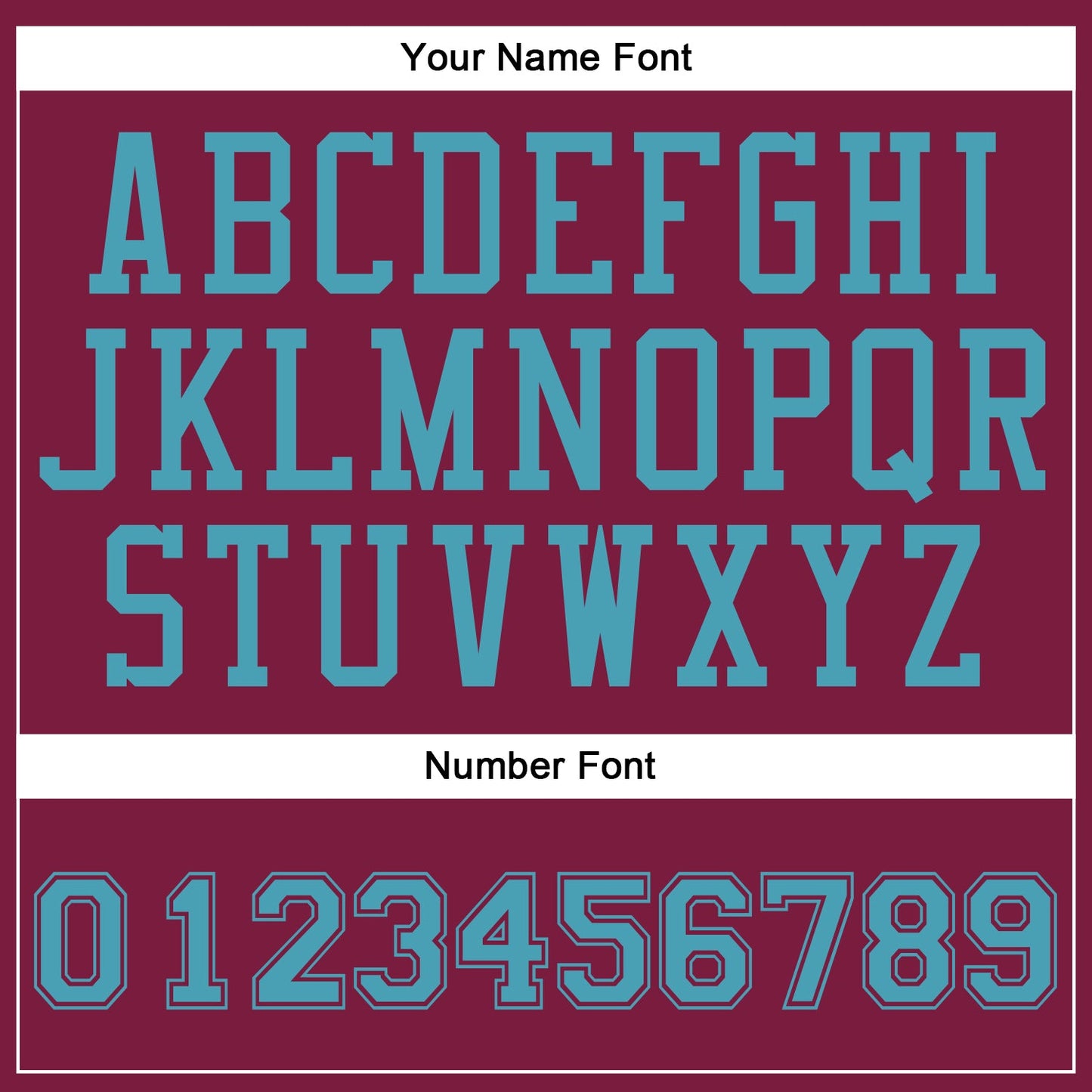Custom Maroon Teal Round Neck Basketball Uniform Jersey view 6