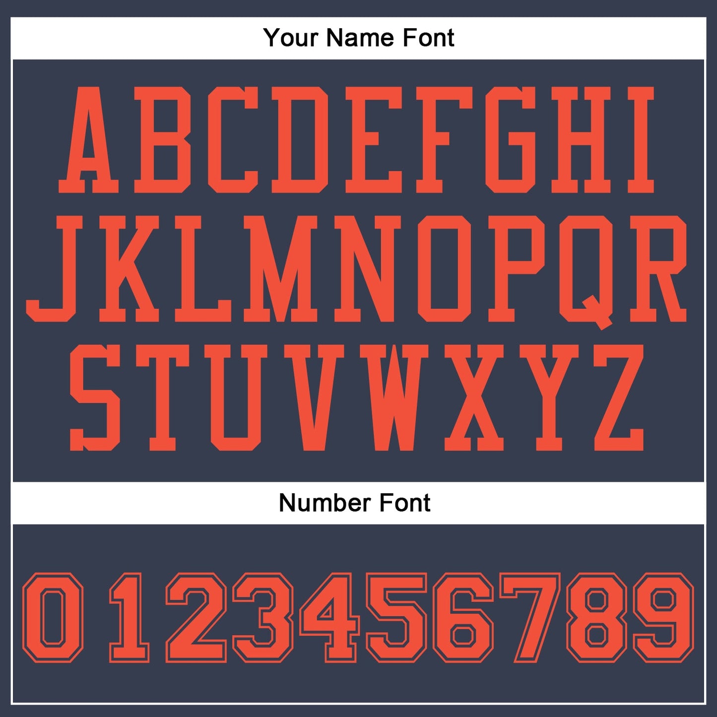 Custom Navy Orange Round Neck Basketball Uniform Jersey view 6