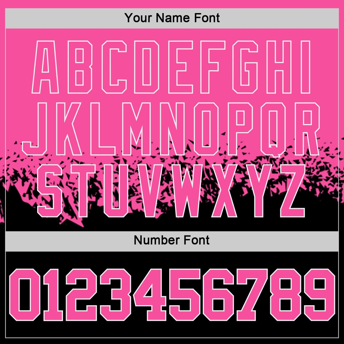 Custom Pink Black-White Shattered Geometric Side Panel Stripe Round Neck Sublimation Basketball Set Jersey view 5