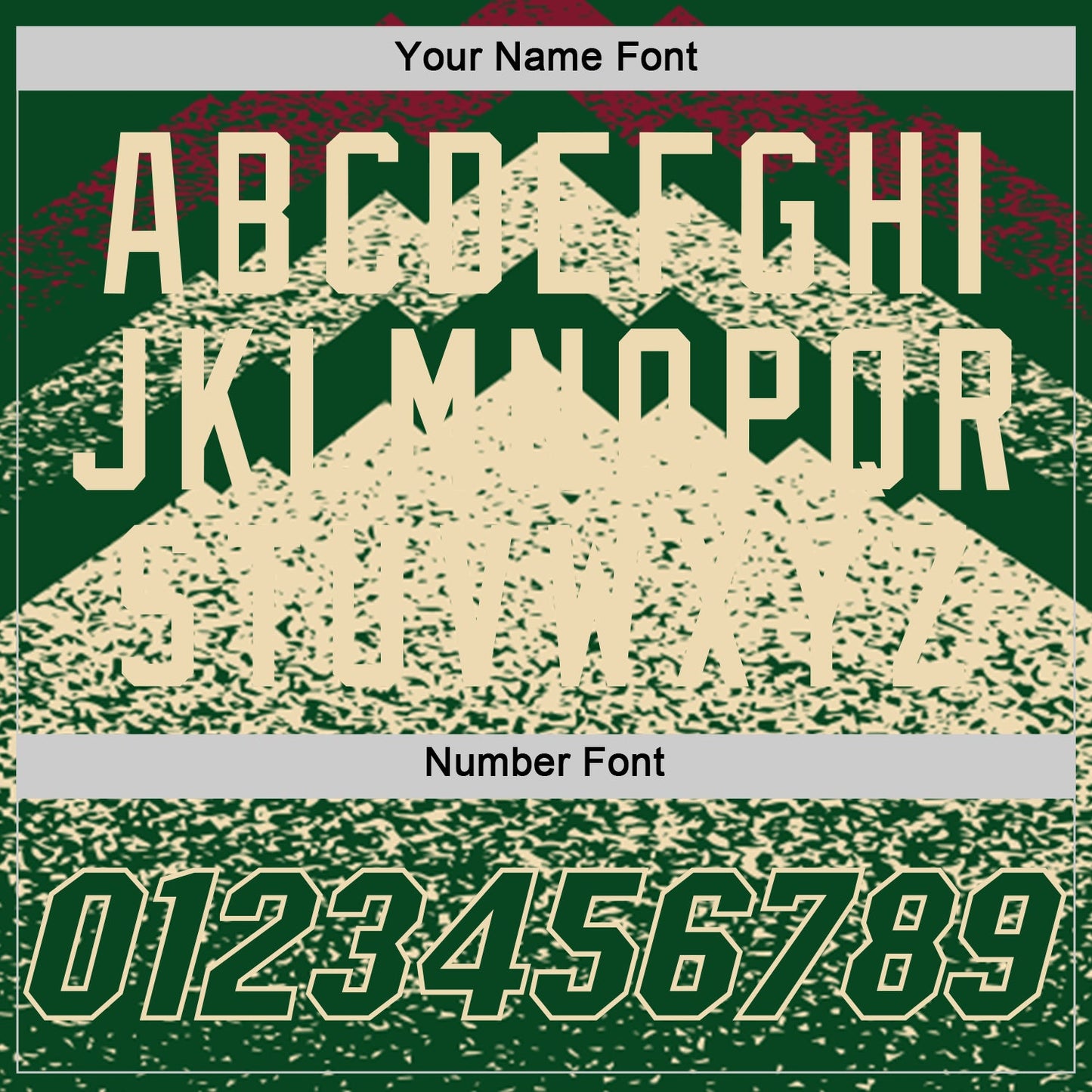 Custom Green Cream-Crimson Mountain Peak Shards Side Panel Stripe Round Neck Sublimation Basketball Set Jersey view 5