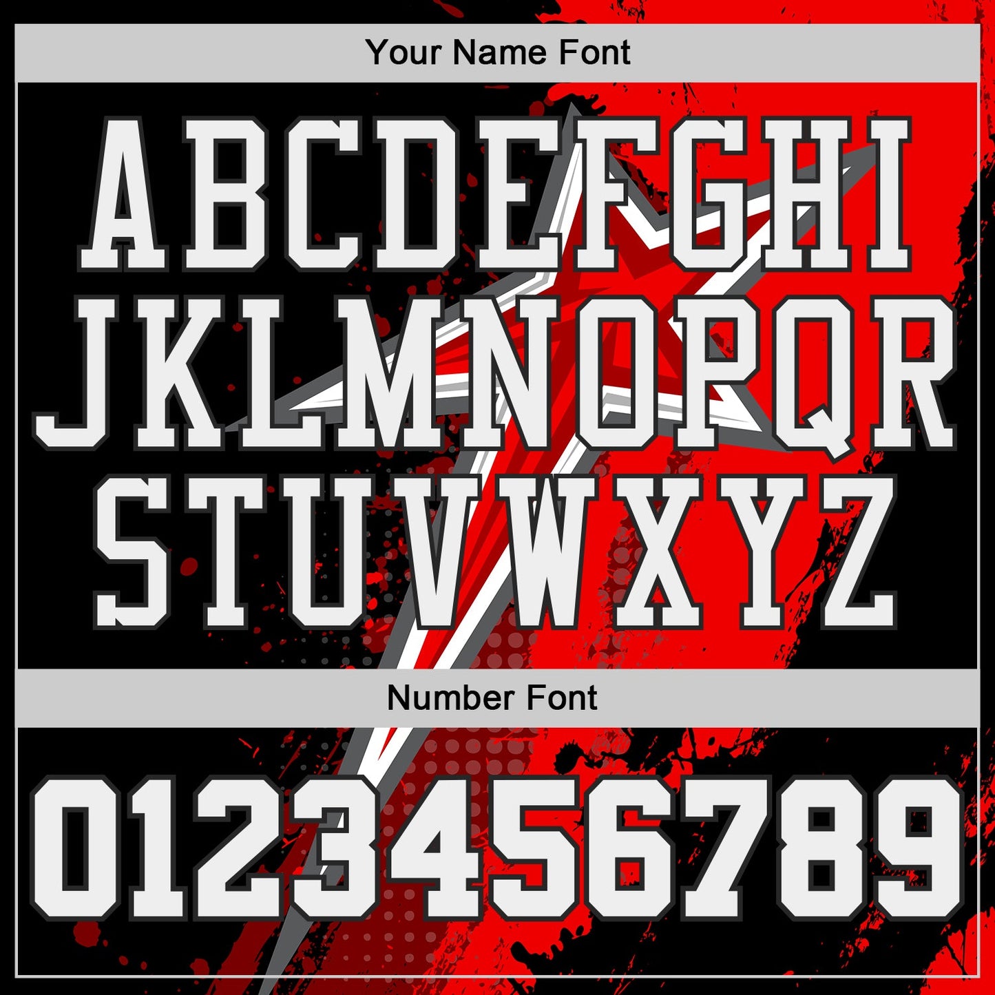 Custom Black White-Red Splatter Star Round Neck Sublimation Basketball Uniform Jersey view 4