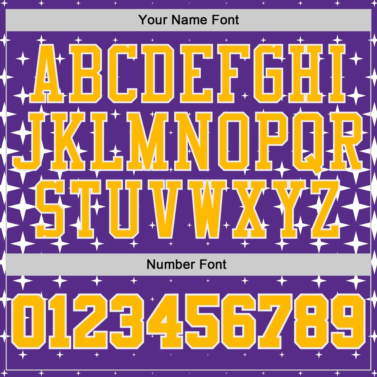 Custom Purple Gold-White Star Starry Speckle Texture Round Neck Sublimation Basketball Uniform Jersey view 4