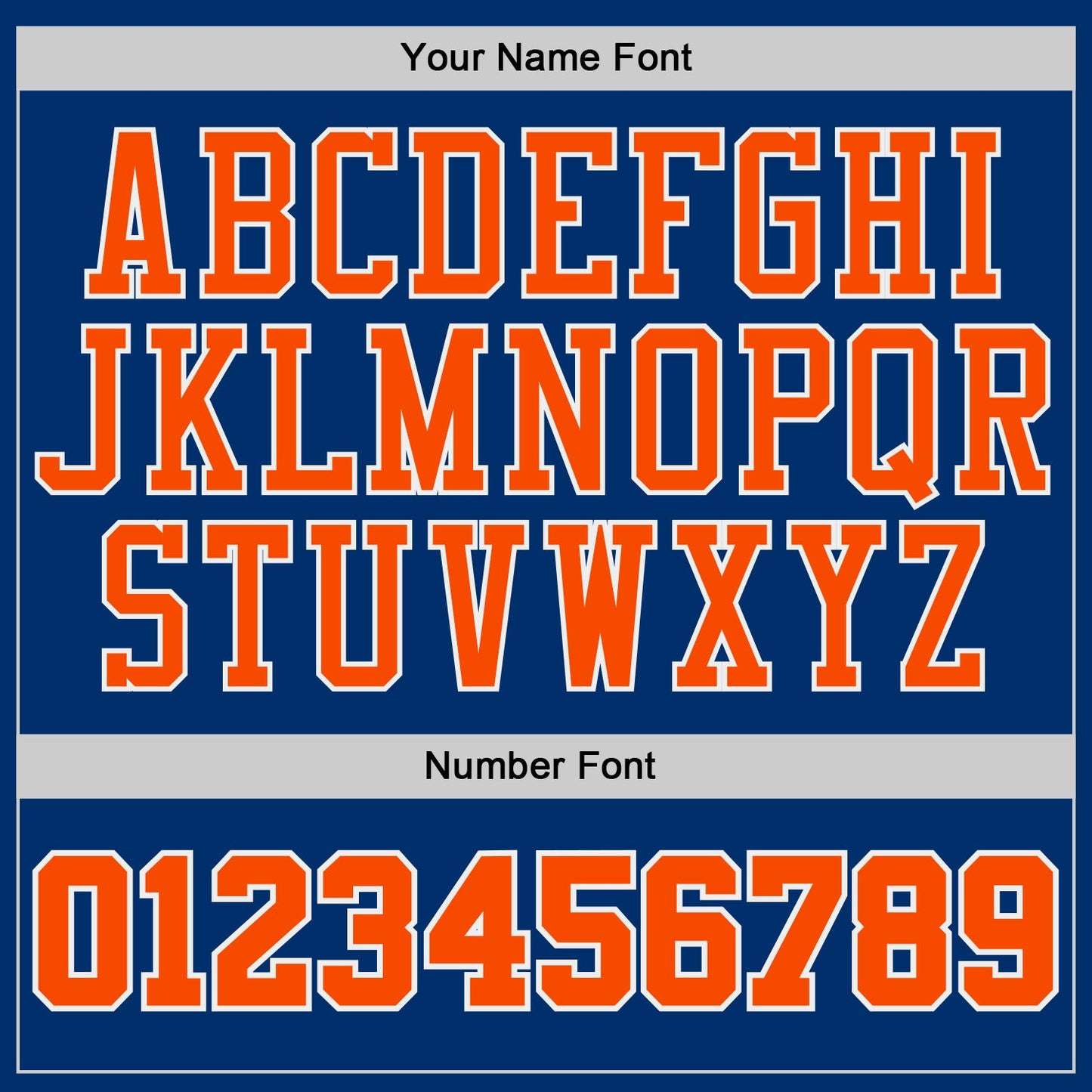 Custom US Navy Blue Orange-White Geometric Chevron Pattern Round Neck Sublimation Basketball Uniform Jersey view 4
