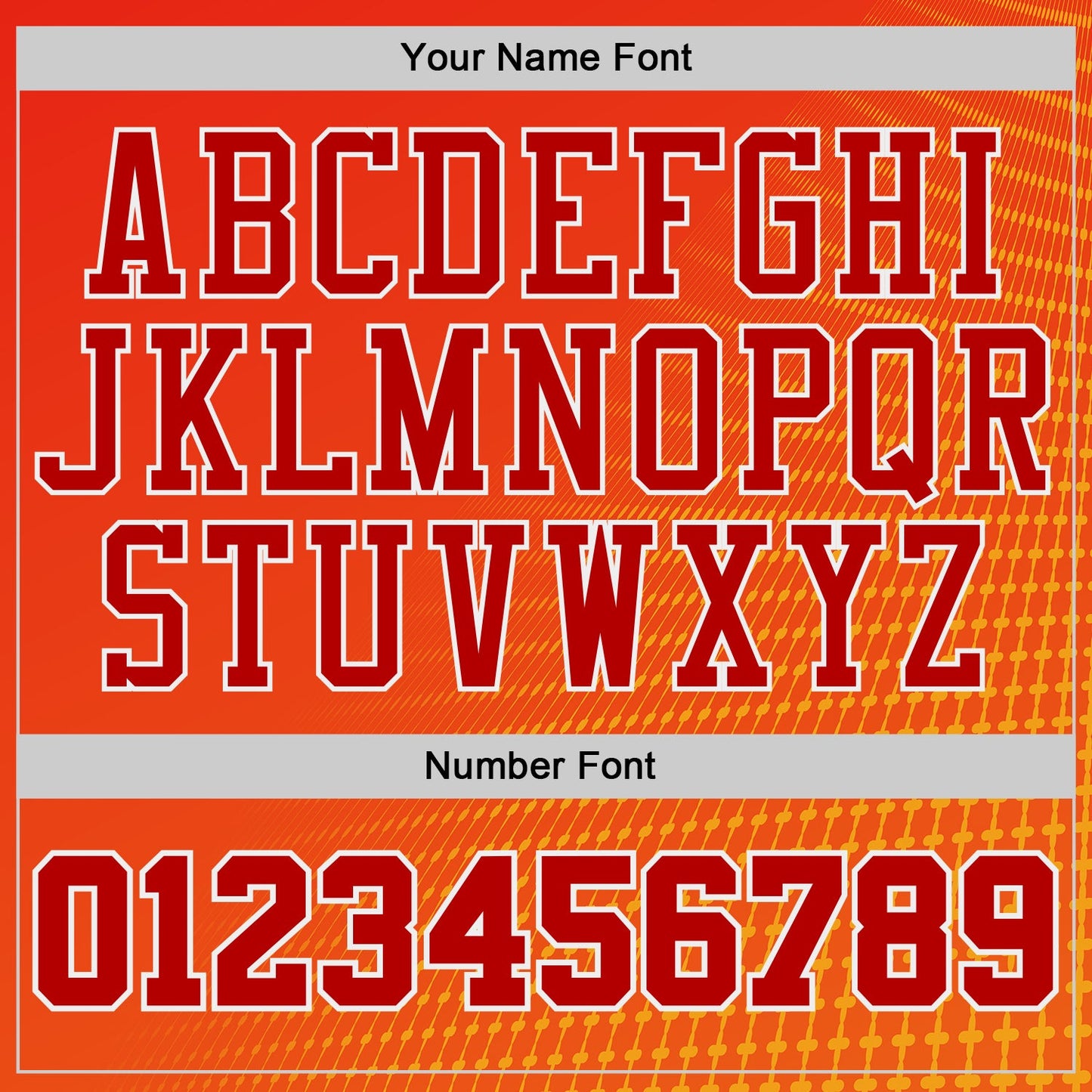 Custom Orange Red-White Diamond Dot Gradient Round Neck Sublimation Basketball Uniform Jersey view 4