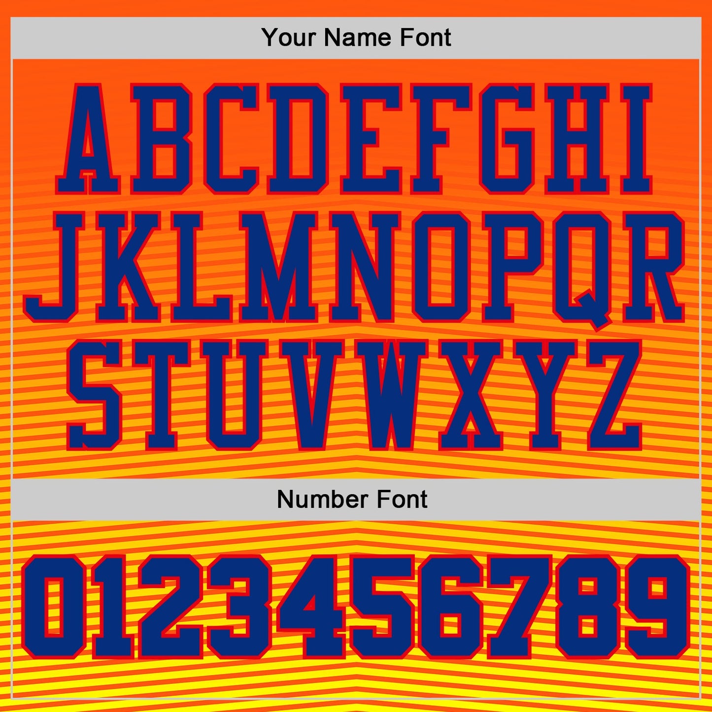 Custom Orange Royal Yellow Fire Red Purple-White Horizontal Stripe Gradient Round Neck Sublimation Basketball Uniform Jersey view 4