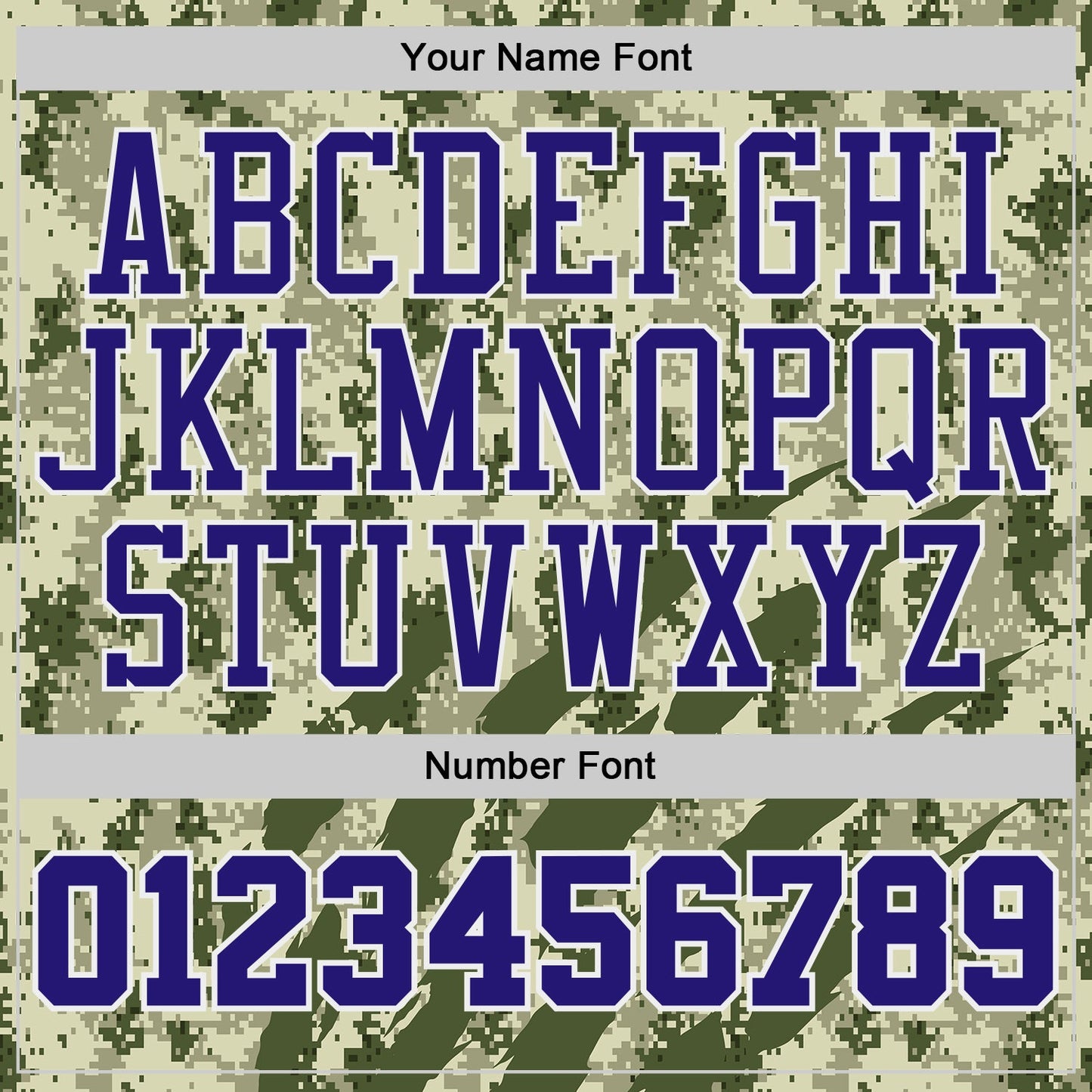 Custom Camo Dark Purple-White Digital Desert Camouflage Round Neck Sublimation Salute To Service Basketball Uniform Jersey view 4