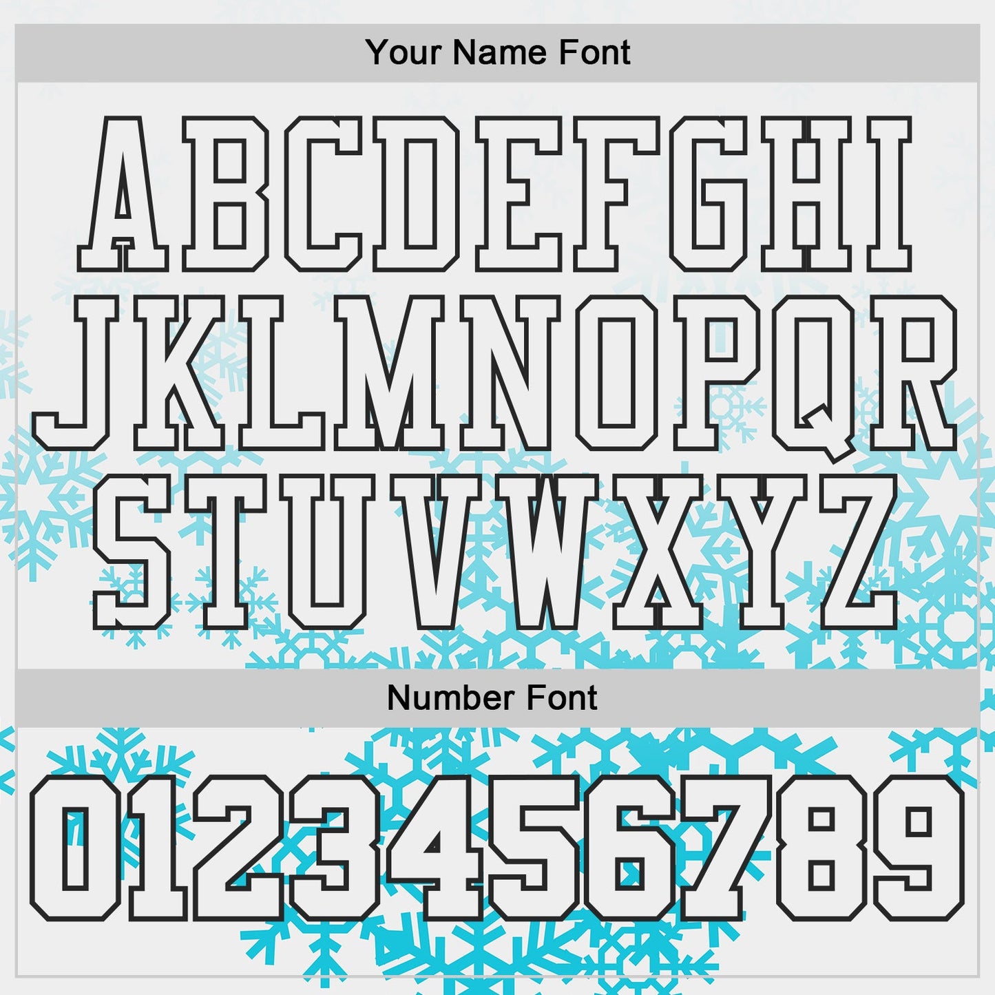 Custom White Lakes Blue-Black Winter Snowflake Gradient Round Neck Sublimation Basketball Uniform Jersey view 4
