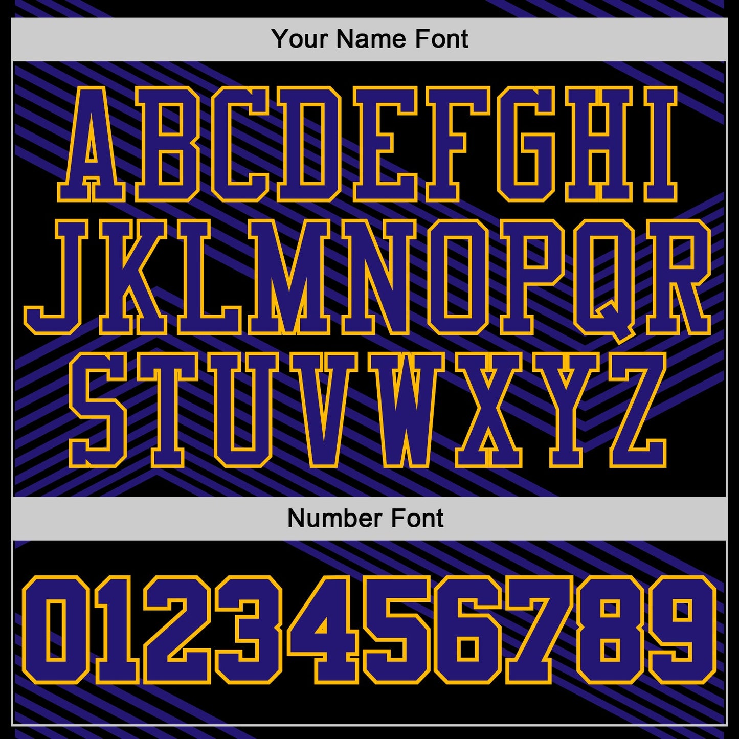 Custom Black Dark Purple-Gold Abstract Diagonal Stripes Round Neck Sublimation Basketball Uniform Jersey view 4