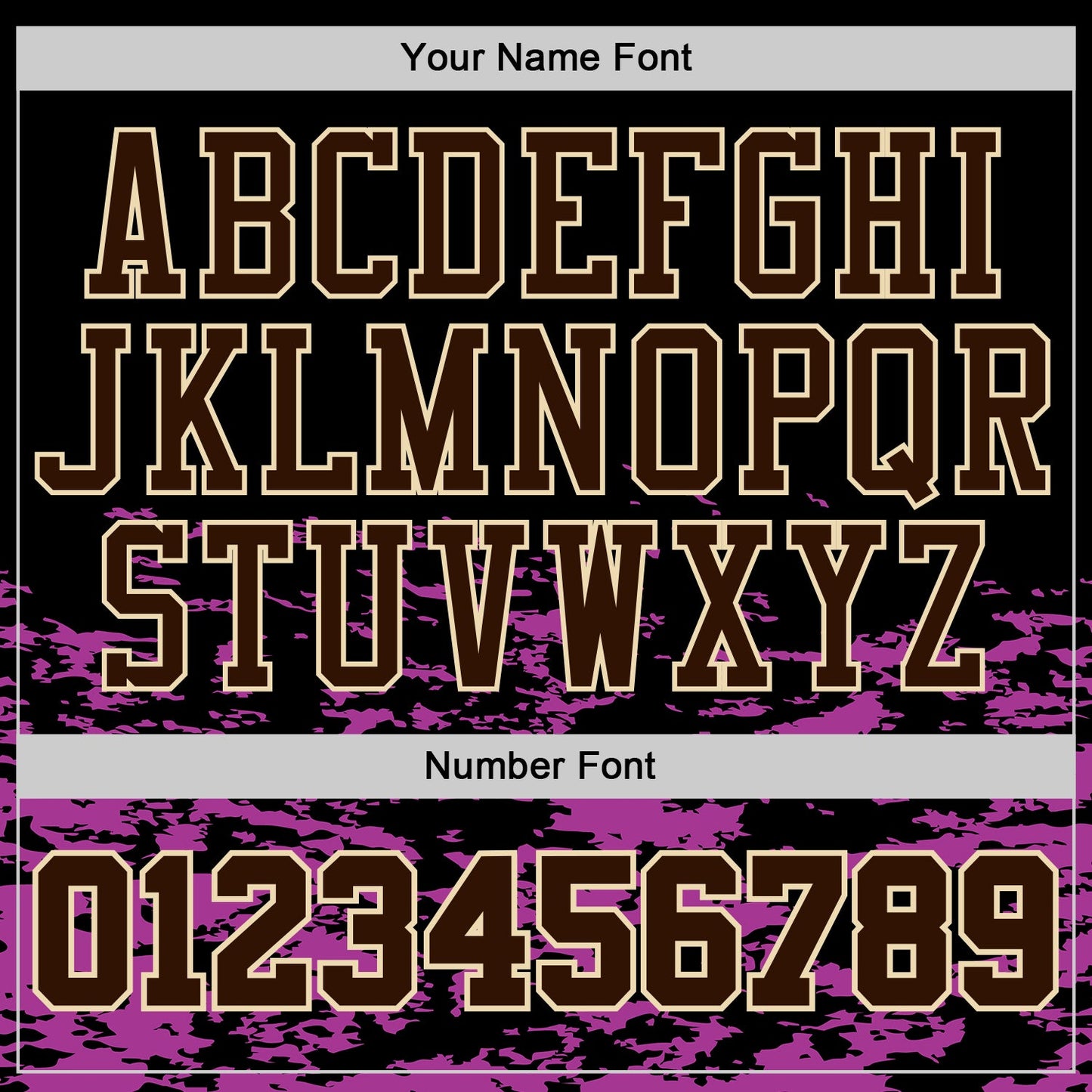 Custom Black Medium Purple Brown-Cream Grunge Fragment Round Neck Sublimation Basketball Uniform Jersey view 4