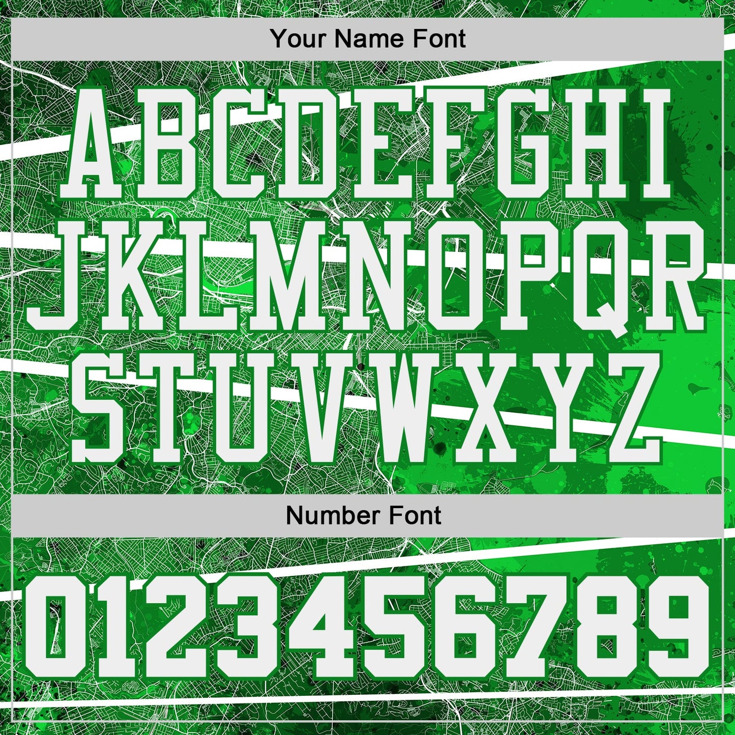 Custom Grass Green-White Boston Street Map Round Neck Sublimation Basketball Uniform Jersey view 4