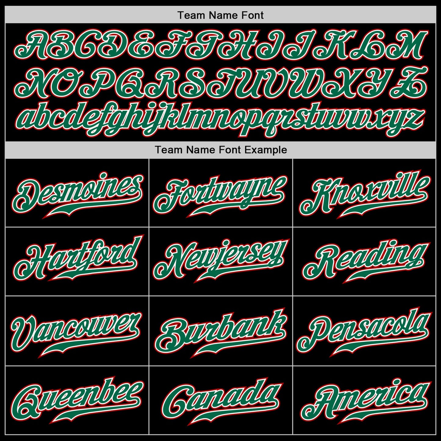 Custom Black Kelly Green Pinstripe Kelly Green-Red Authentic Baseball Jersey view 5