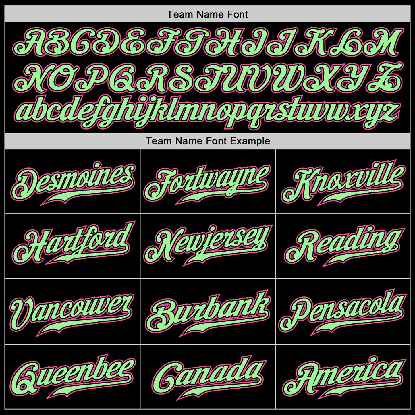 Custom Black Pink-Pea Green Authentic Baseball Jersey view 5