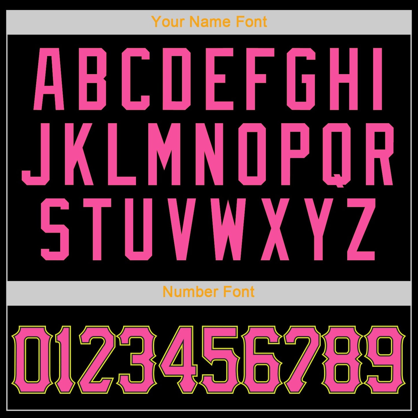 Custom Black Pink-Neon Yellow Authentic Baseball Jersey view 5