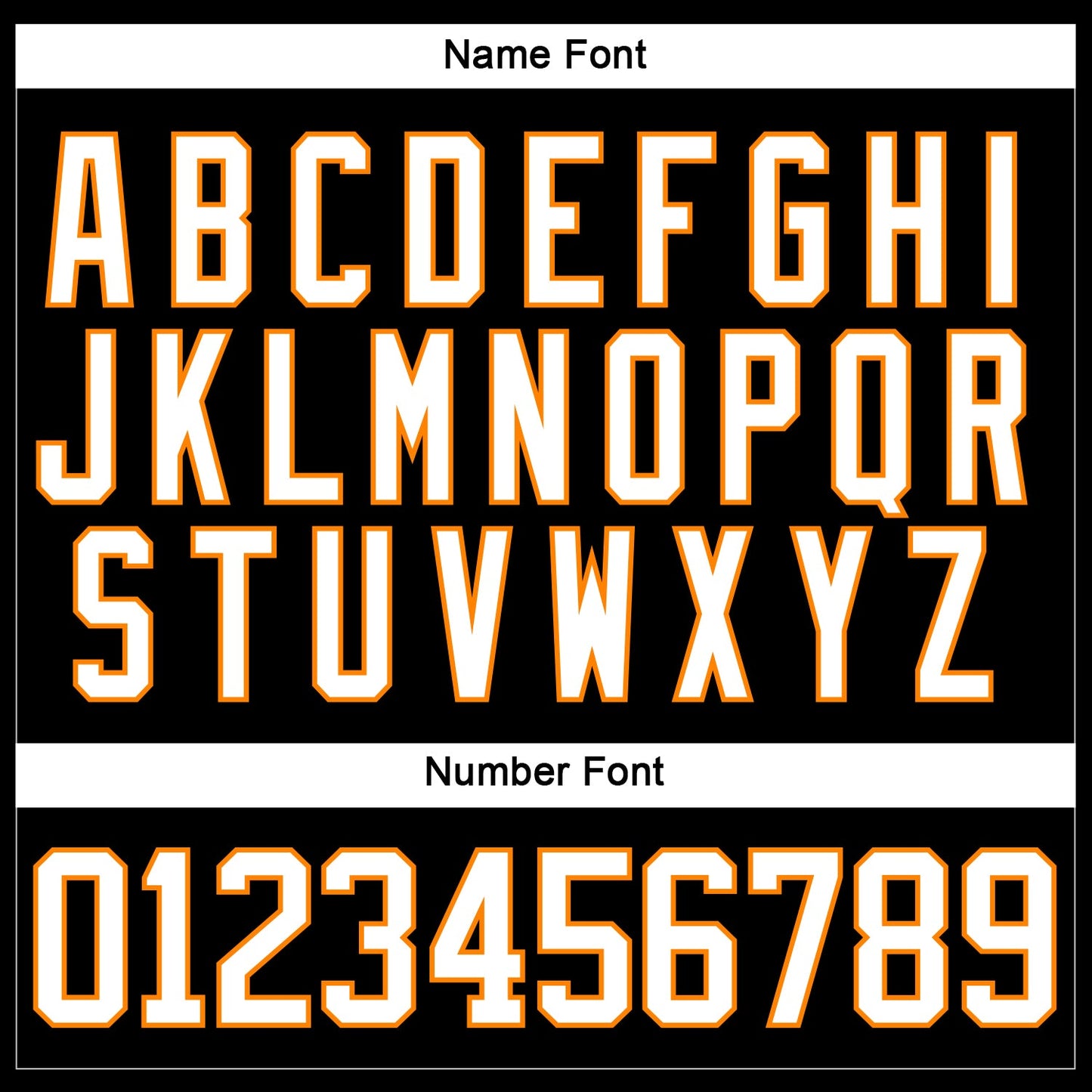 Custom Black White-Bay Orange Hockey Lace Neck Jersey view 5