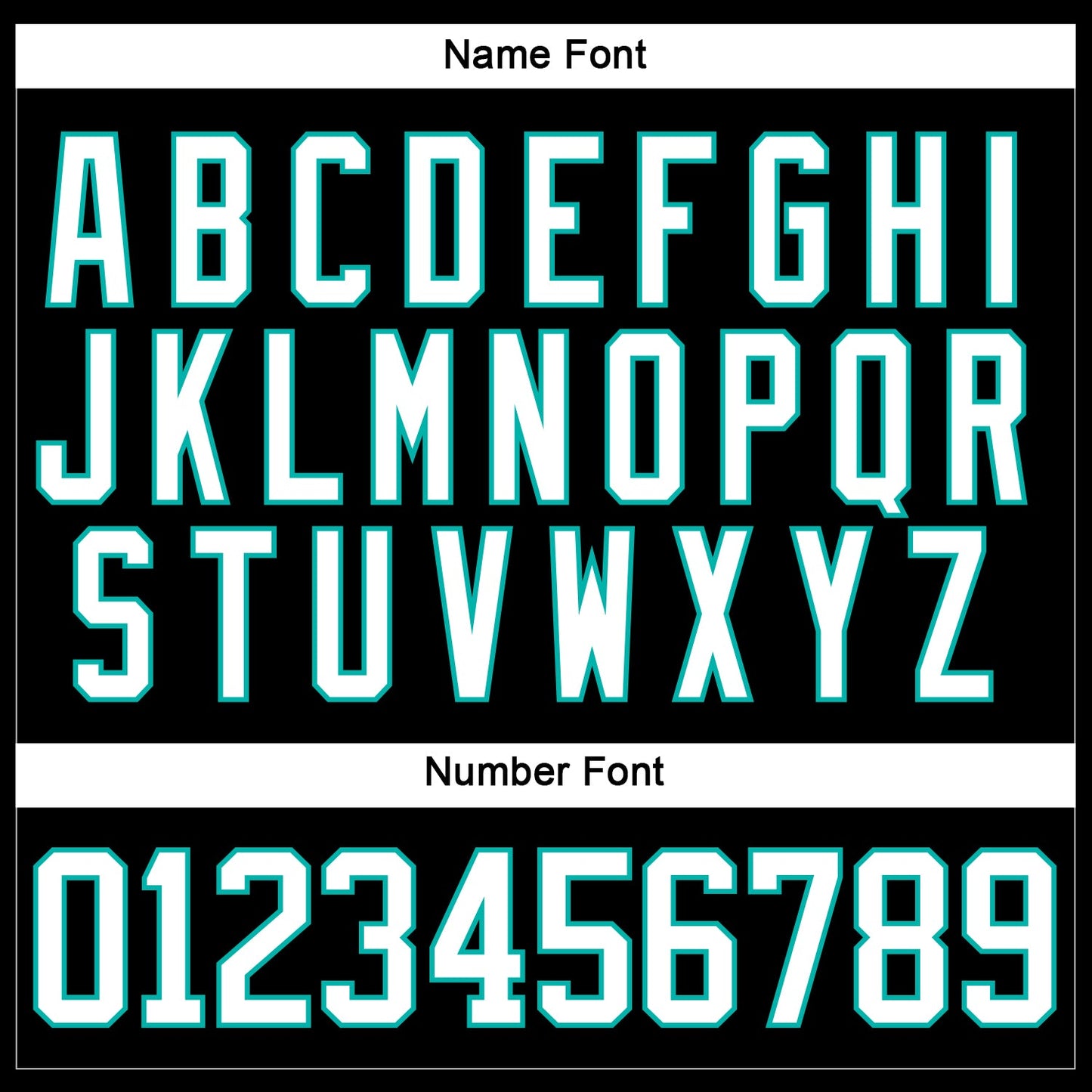 Custom Black White-Aqua Hockey Lace Neck Jersey view 4
