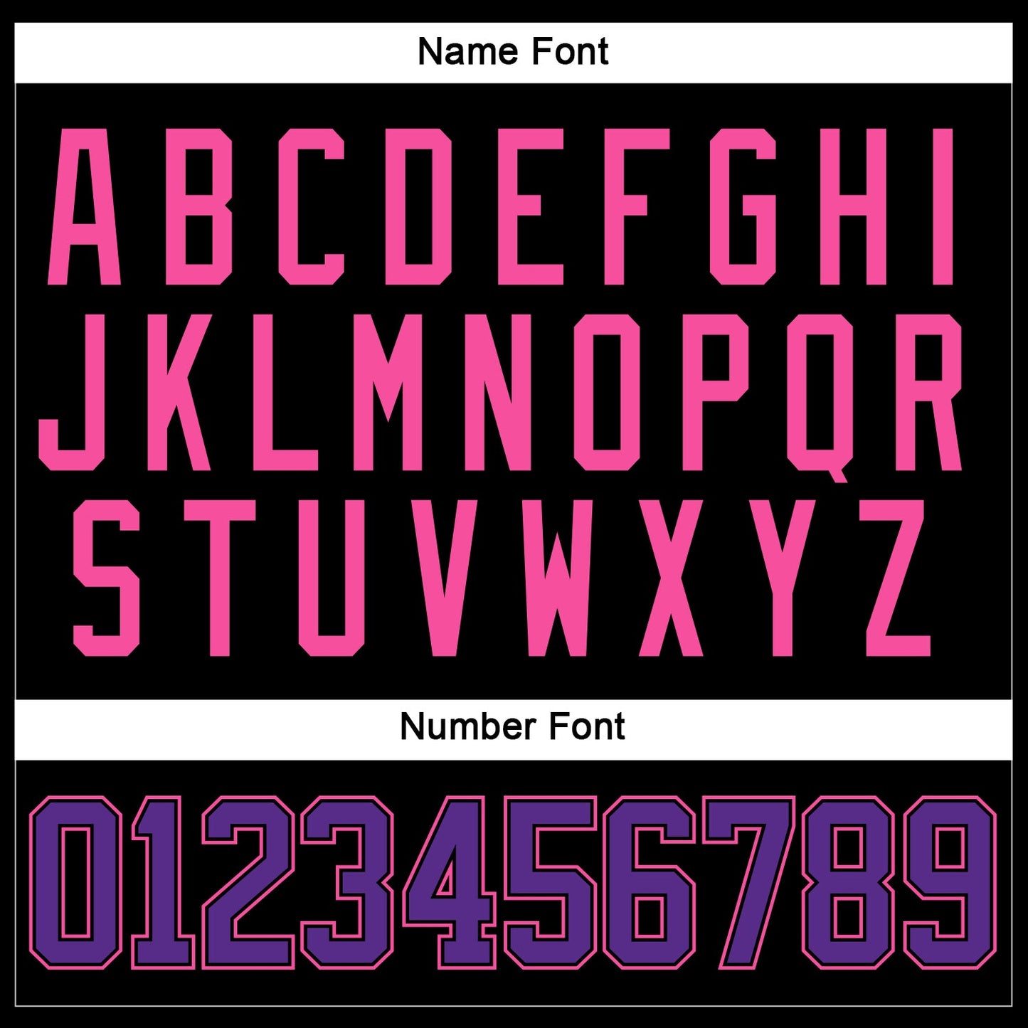 Custom Black Purple-Pink Hockey Lace Neck Jersey view 5