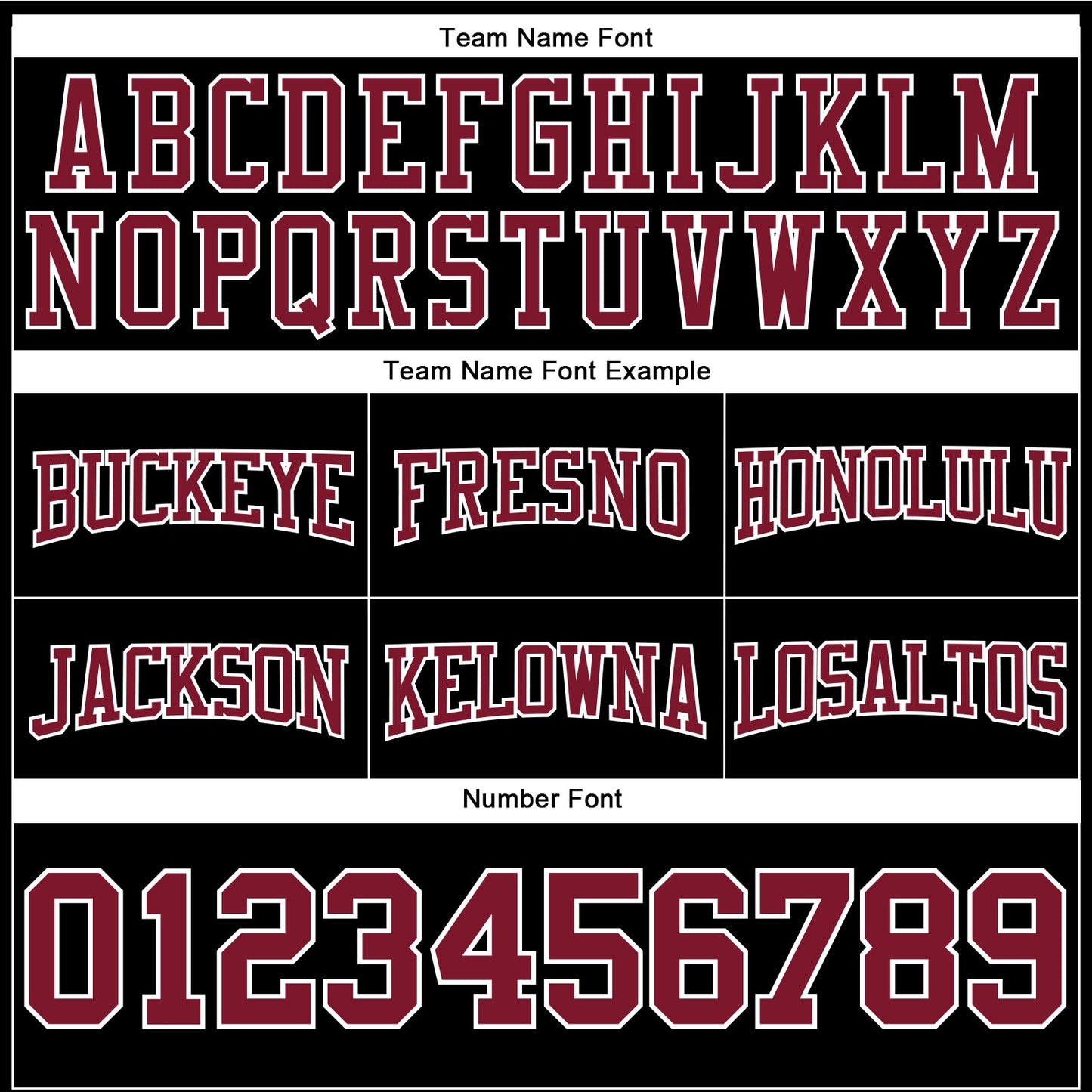 Custom Stitched Black Crimson-White Football Pullover Sweatshirt Hoodie view 3