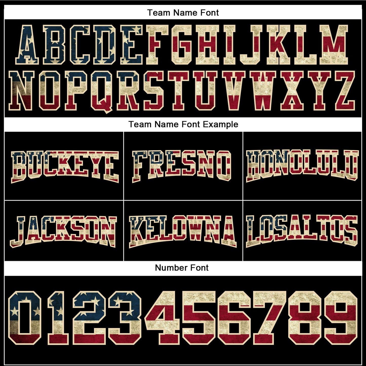 Custom Stitched Black Vintage USA Flag City Cream-Crimson Football Pullover Sweatshirt Hoodie view 3