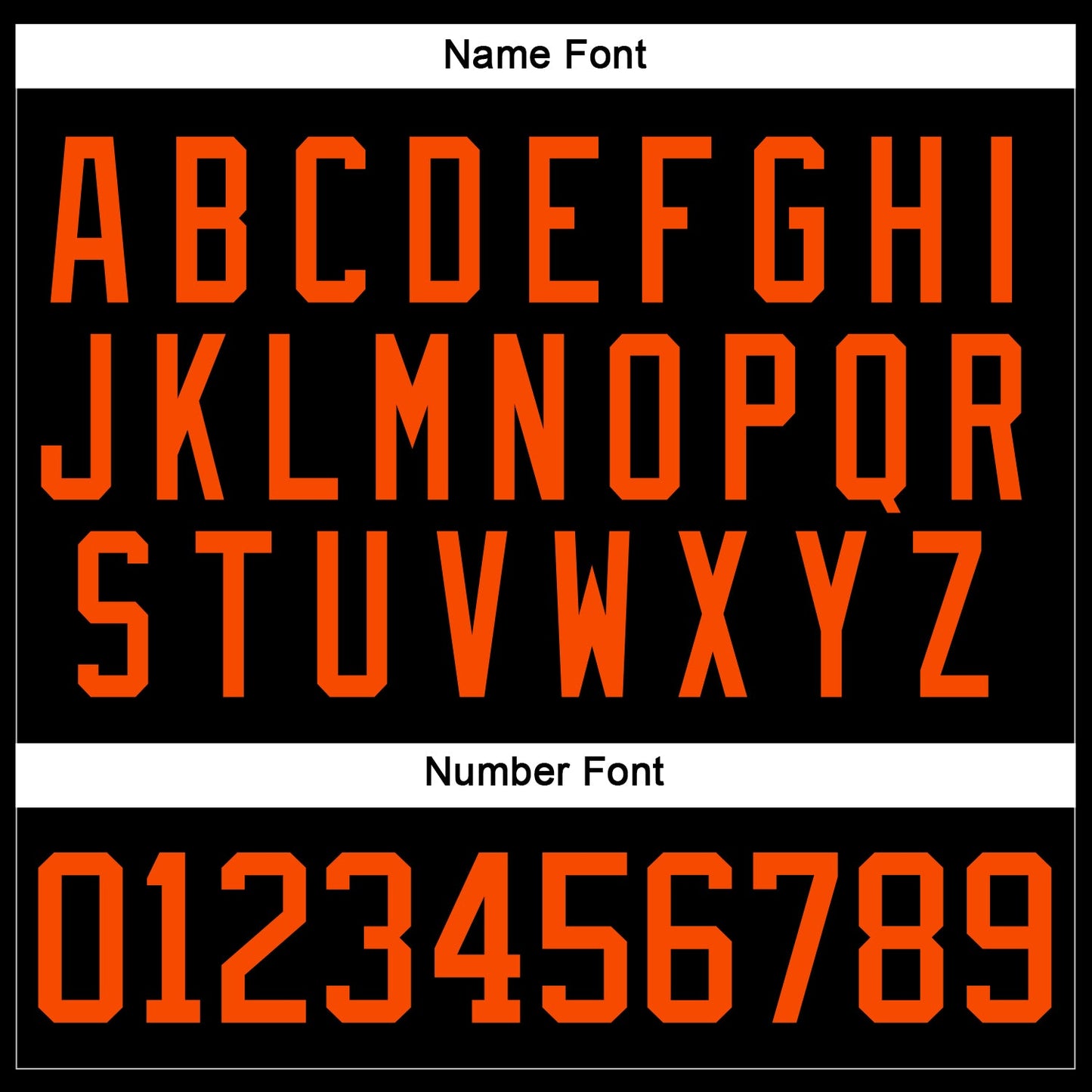 Custom Black Orange Hockey Lace Neck Jersey view 5
