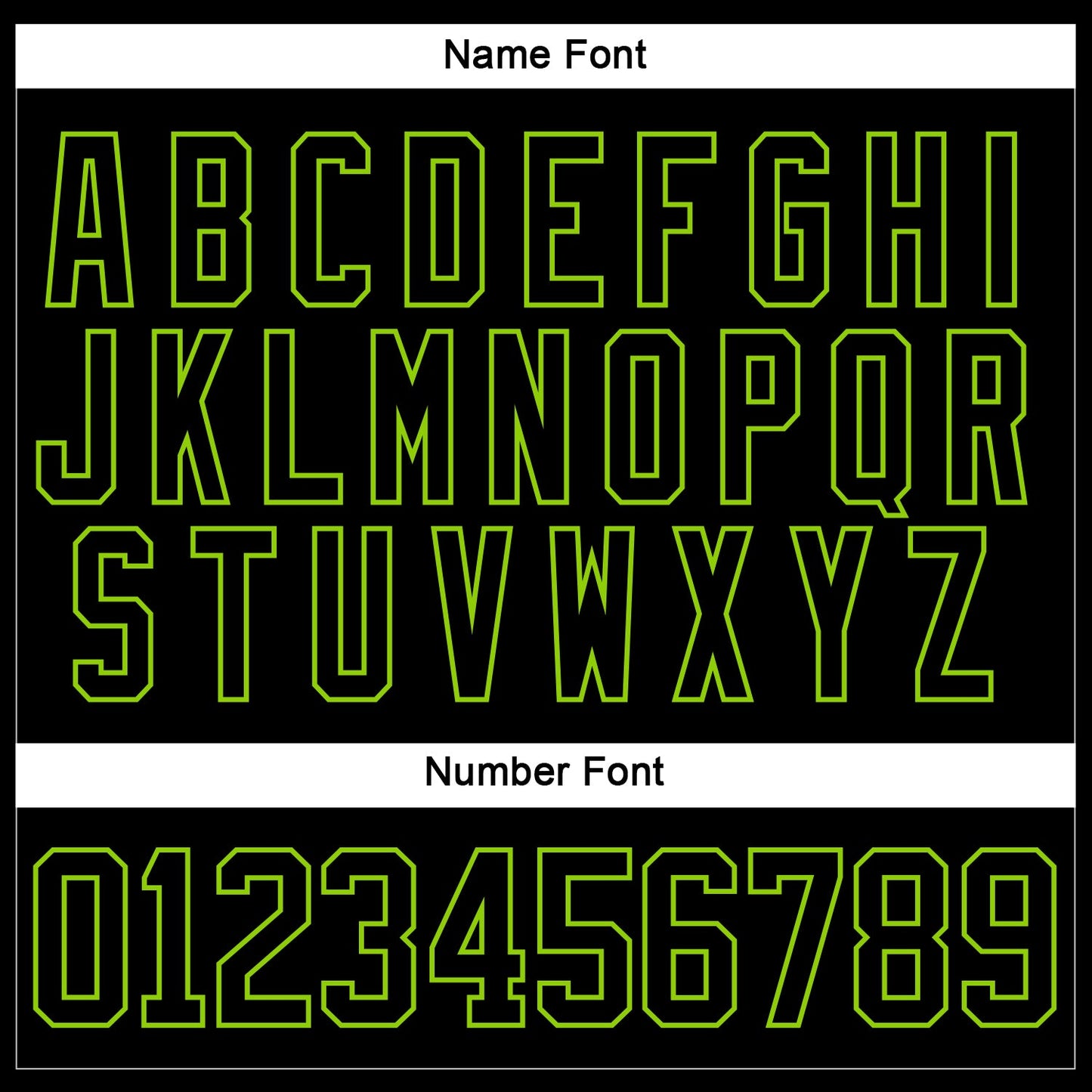 Custom Black Neon Green Hockey Lace Neck Jersey view 5