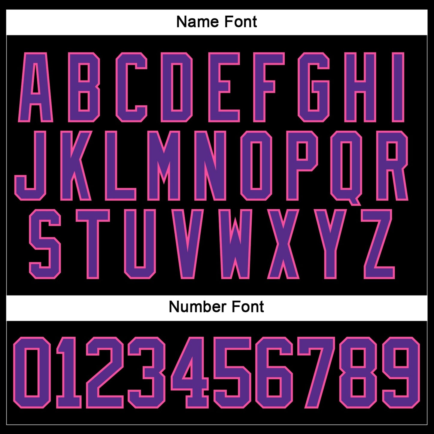 Custom Black Purple-Pink Hockey Lace Neck Jersey view 5