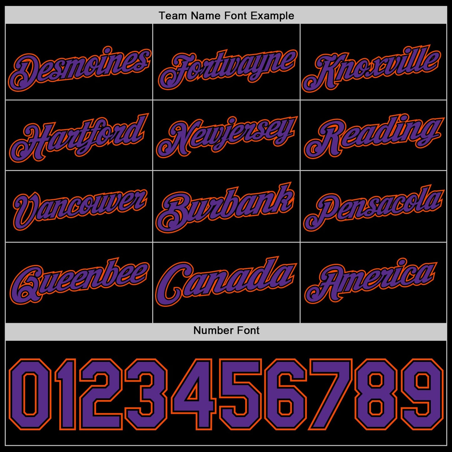 Custom Black Purple-Orange Authentic Basketball Jersey view 4