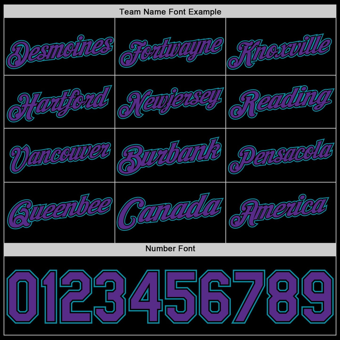 Custom Black Purple-Teal Authentic Basketball Jersey view 4