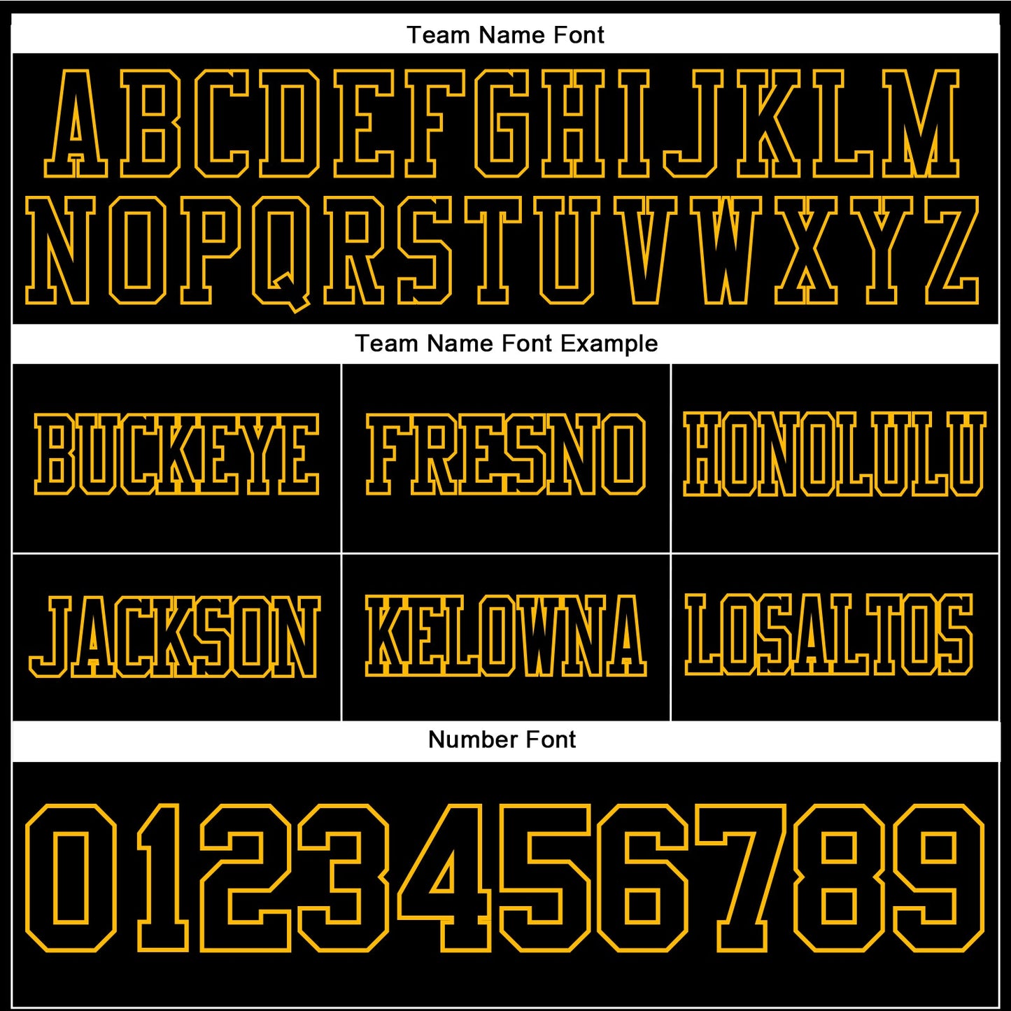 Custom Black Gold Authentic Football Jersey view 4