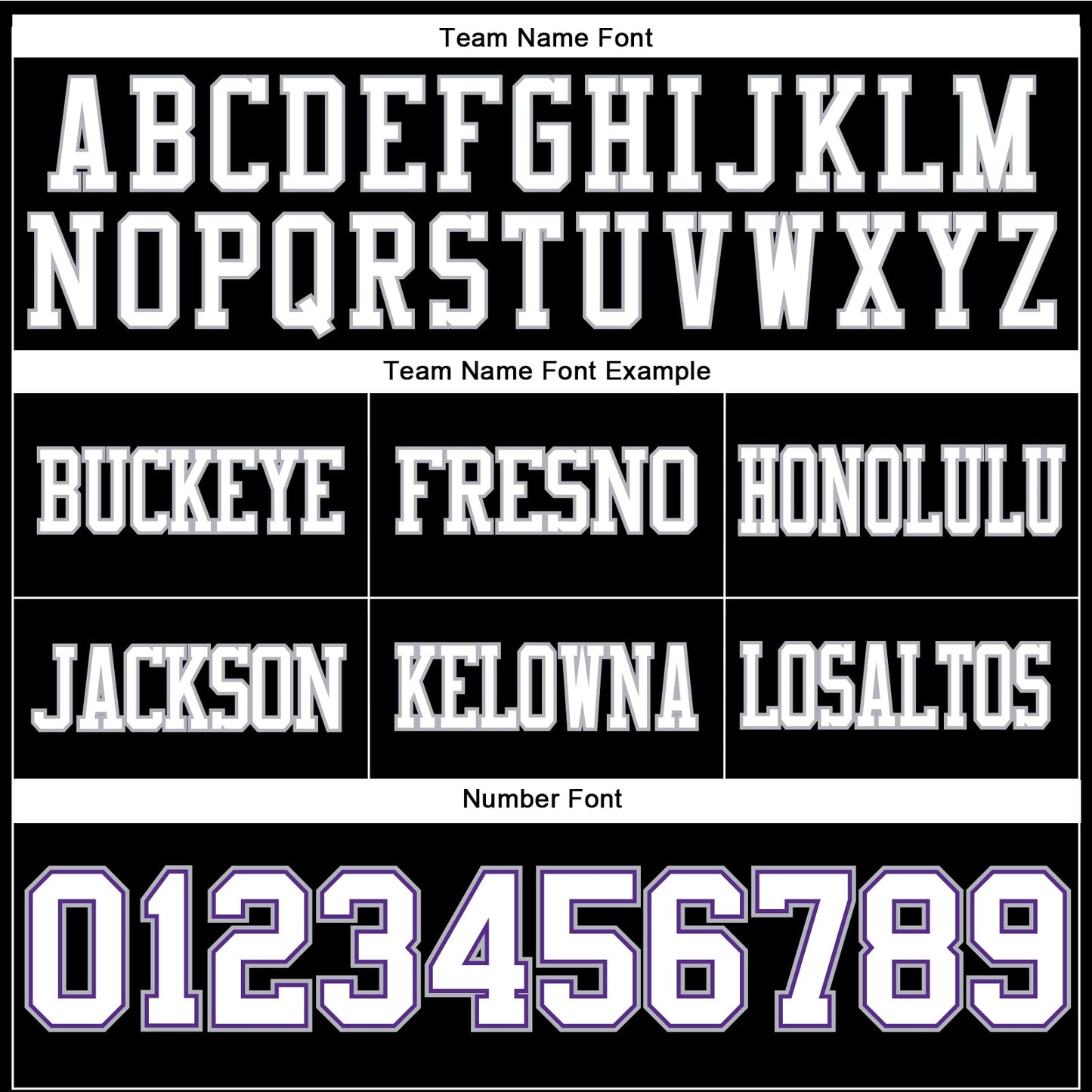 Custom Black White Purple-Gray Authentic Football Jersey view 4