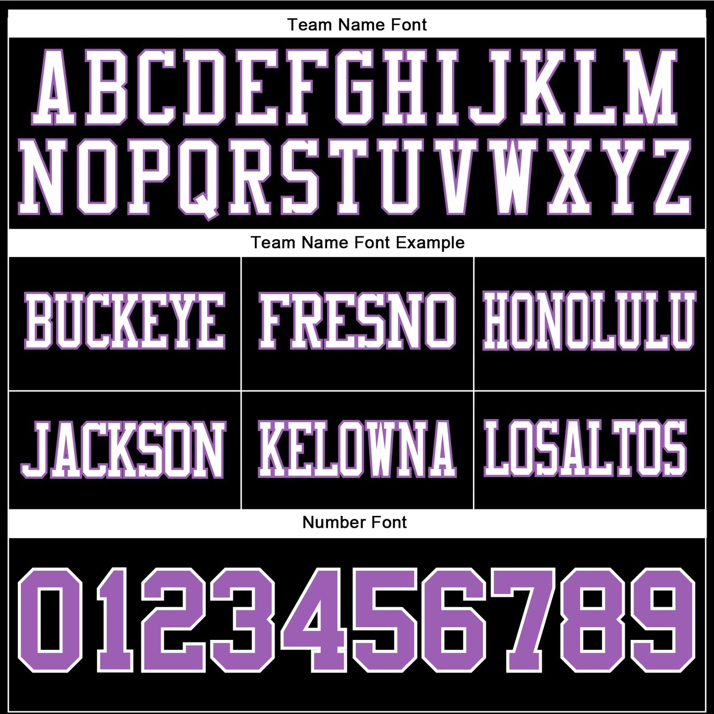 Custom Black Medium Purple-White Authentic Football Jersey view 4