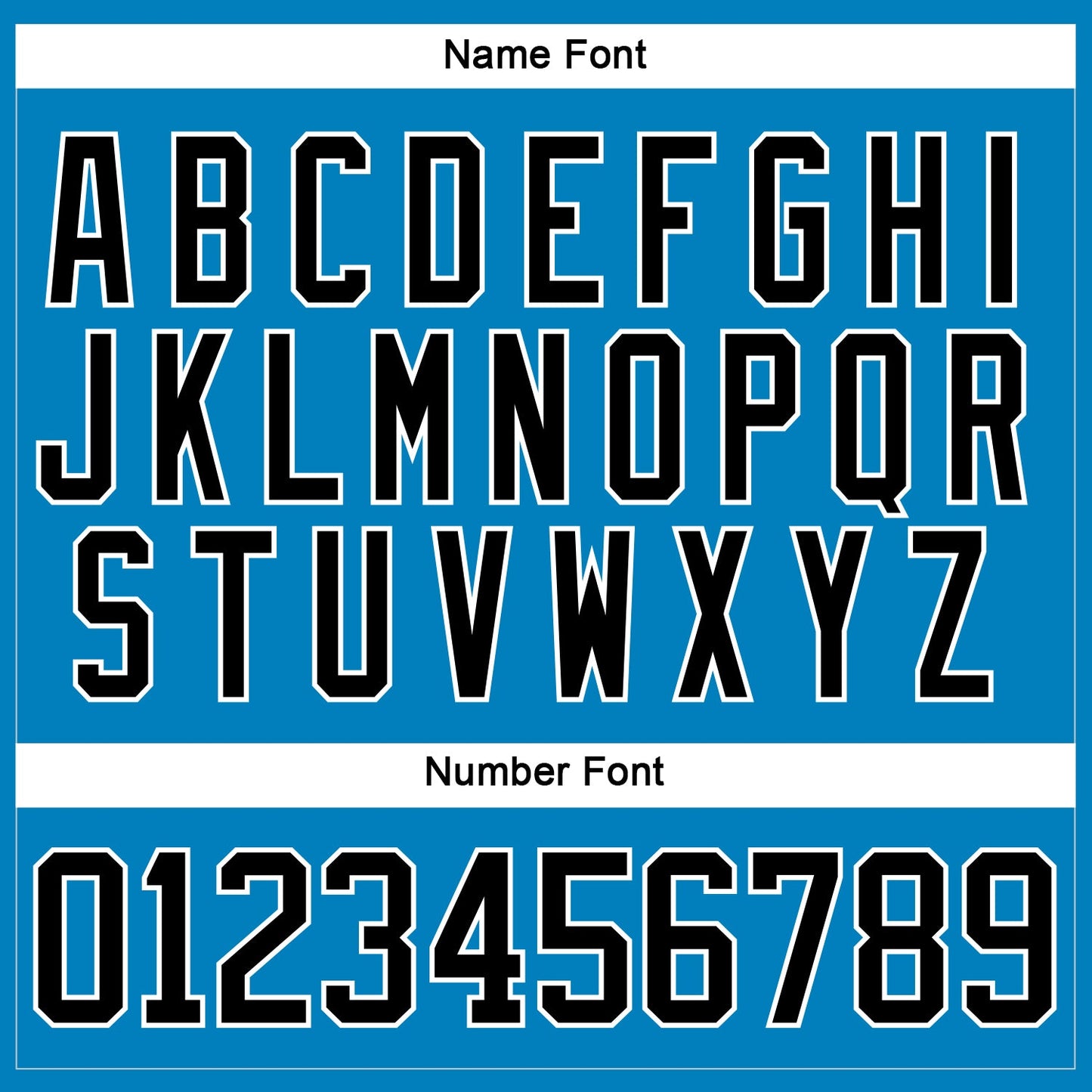 Custom Blue Black-White Hockey Lace Neck Jersey view 5