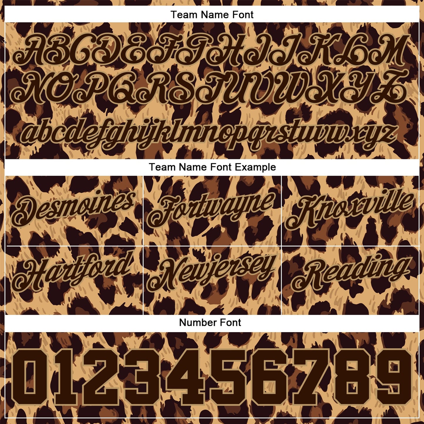 Custom Brown Brown-Old Gold 3D Pattern Design Leopard Authentic Basketball Shorts view 3