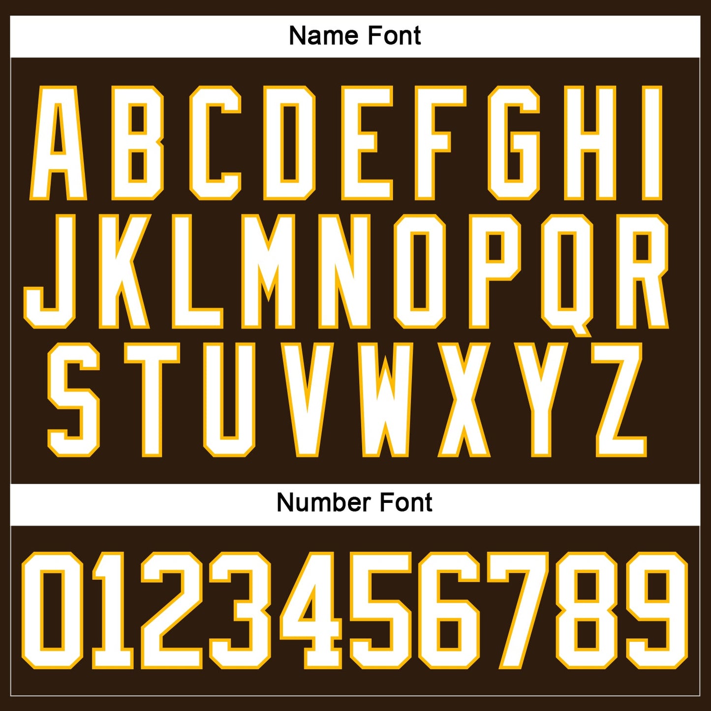 Custom Brown White-Gold Hockey Lace Neck Jersey view 5