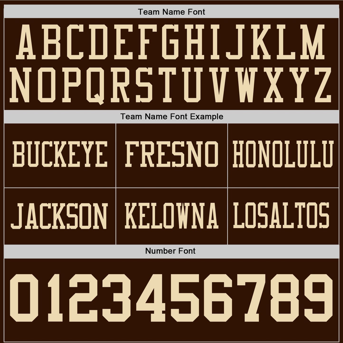 Custom Brown Cream Authentic Football Jersey view 4