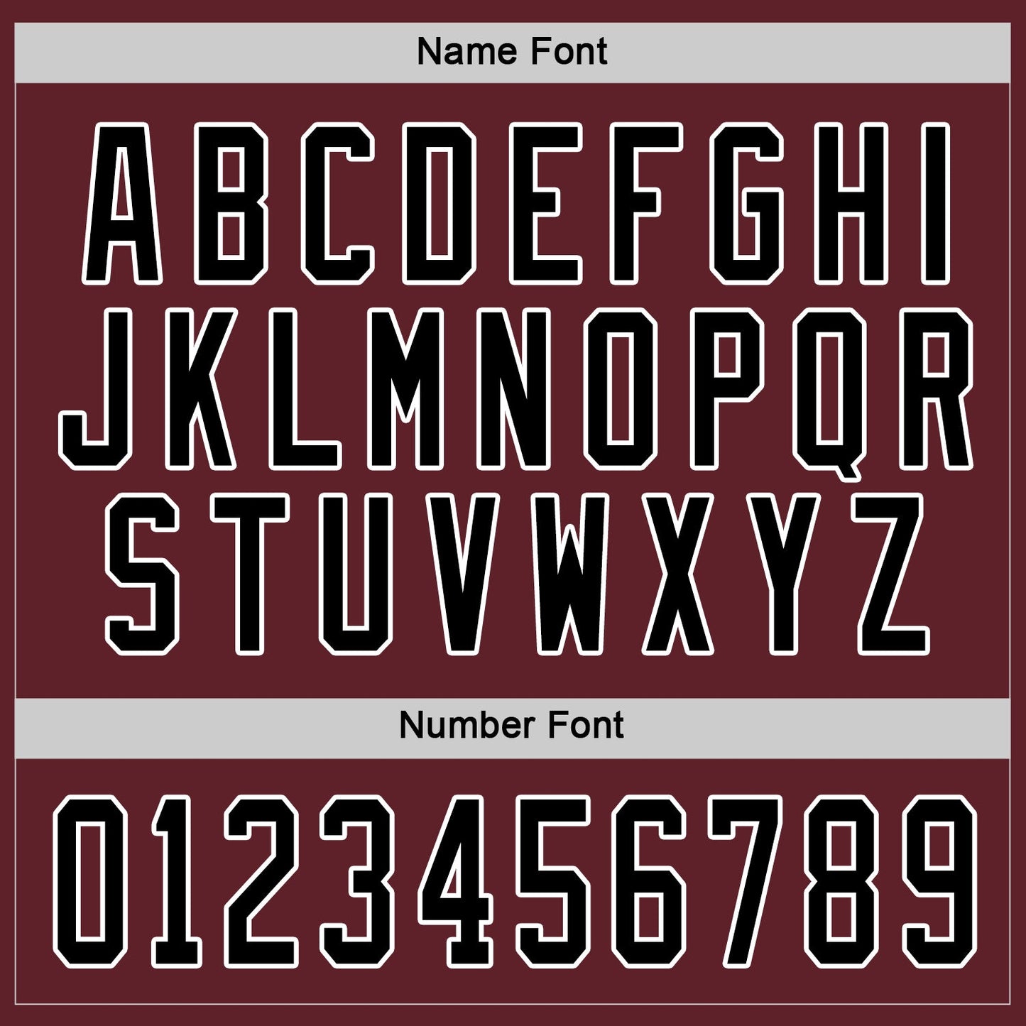 Custom Burgundy Black-White Hockey Jersey view 4