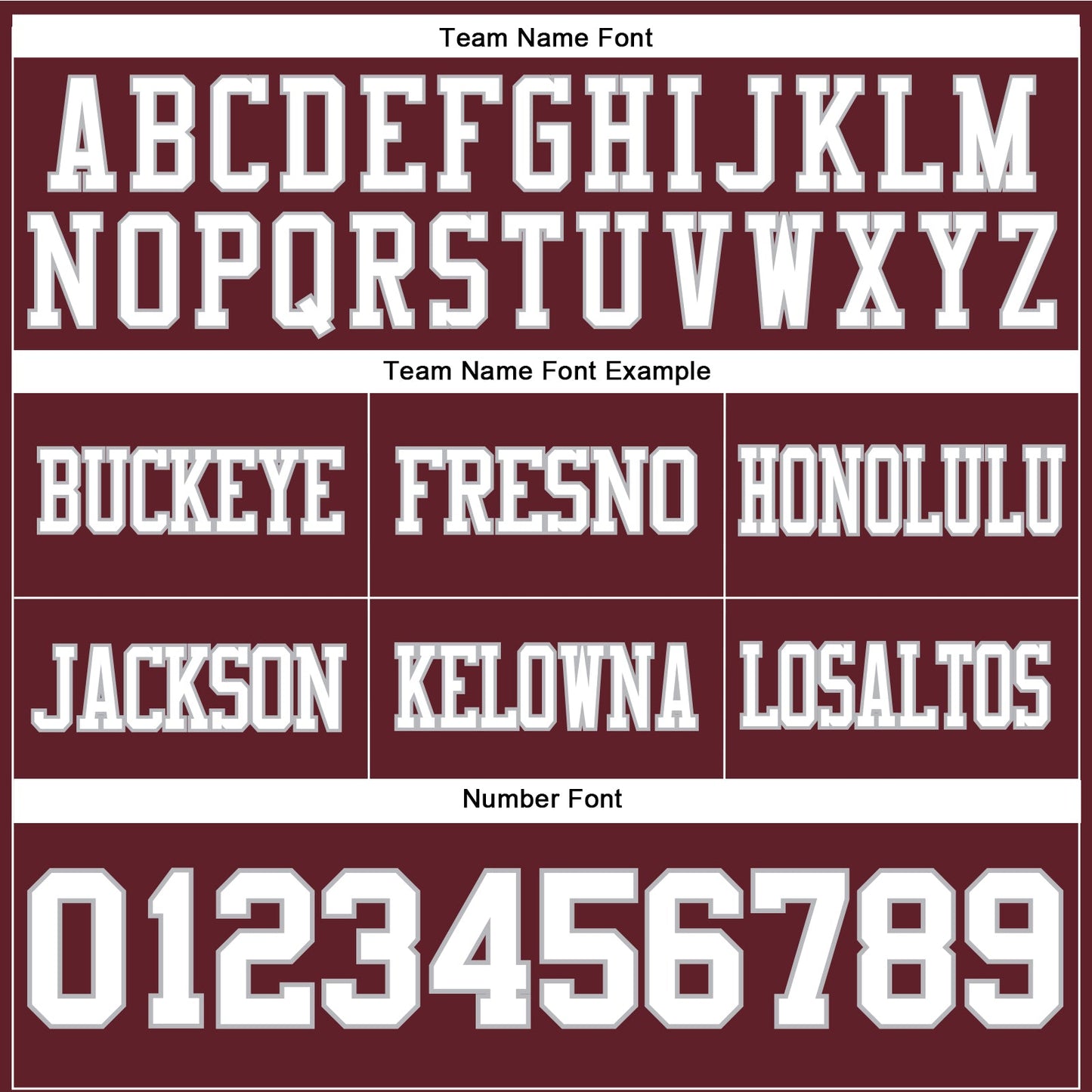 Custom Burgundy White-Gray Authentic Football Jersey view 3