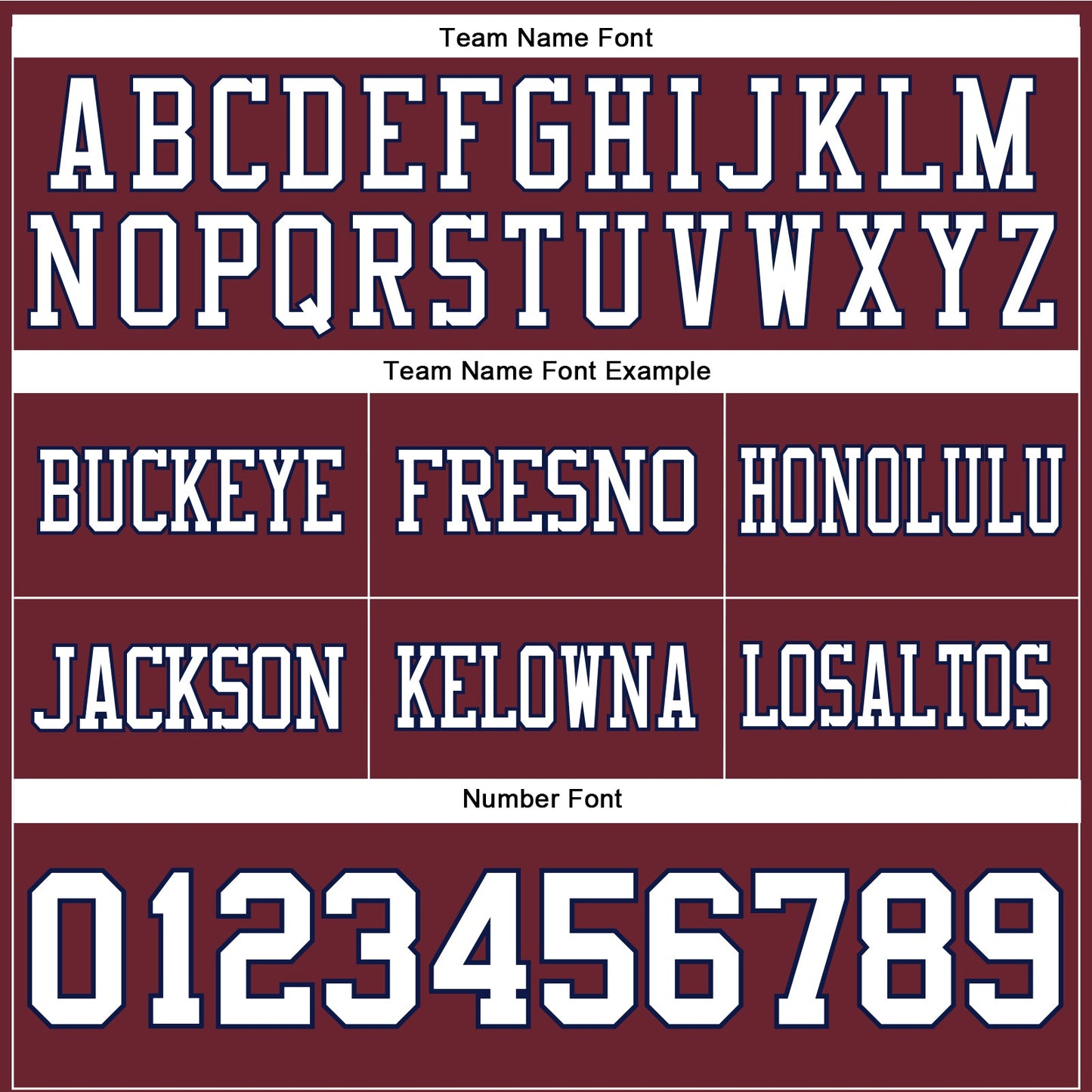 Custom Burgundy White-Navy Authentic Football Jersey view 4